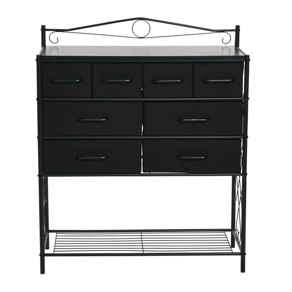 Household Essentials Victoria 8-Drawer Dresser with Shelf