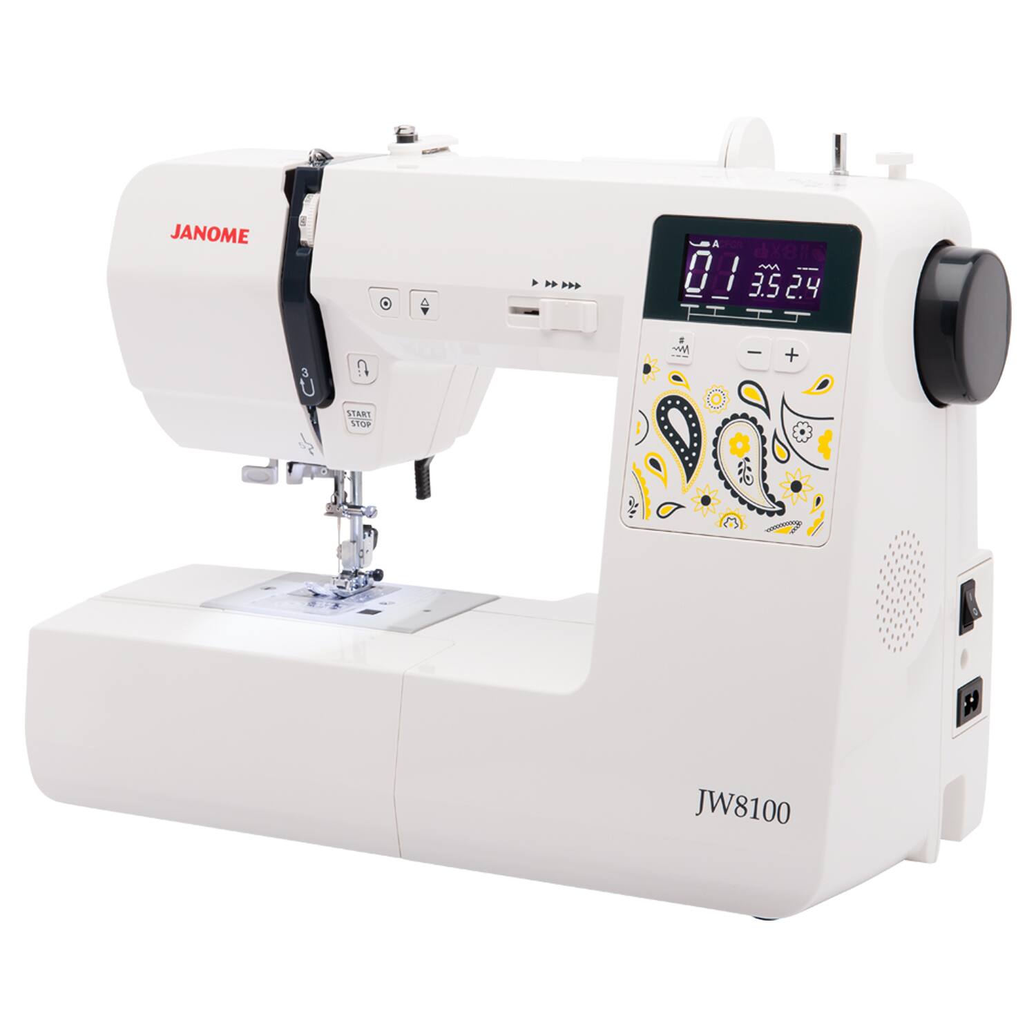 Janome JW8100 Computerized Sewing Machine with 100 Stitches