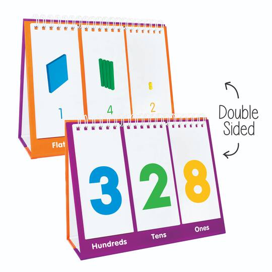 Junior Learning® Base Ten Educational Flip Card Set | Michaels