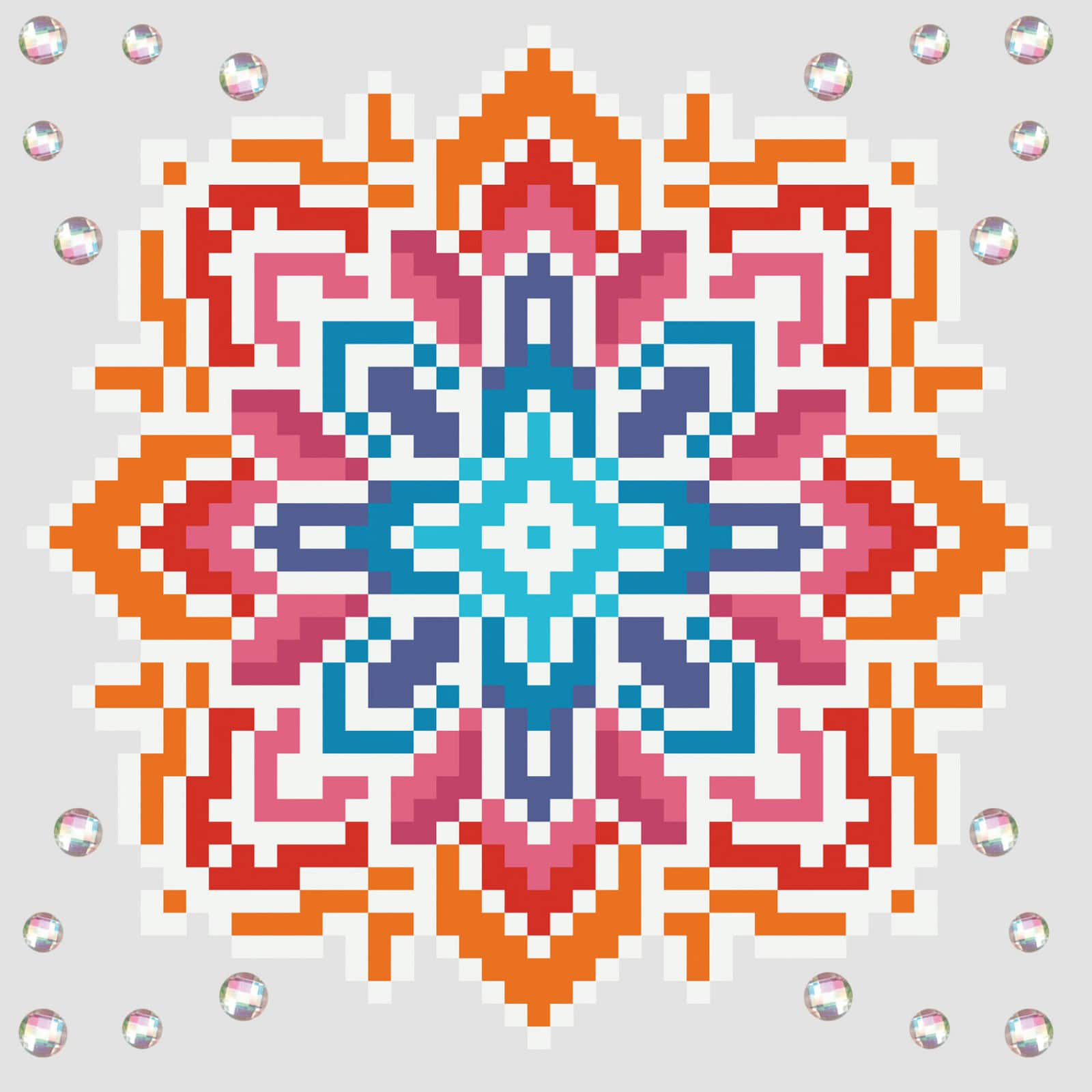 Diamond Dotz® Summer Sparkle Diamond Painting Mini Pillow Artwork Kit