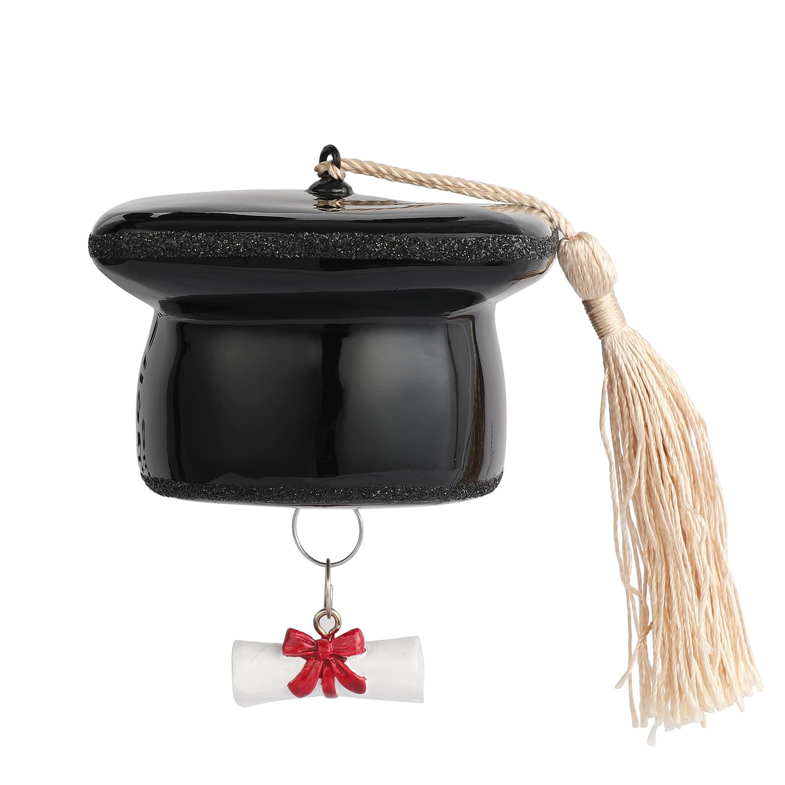 3&#x22; Graduation Cap Glass Ornament by Ashland&#xAE;