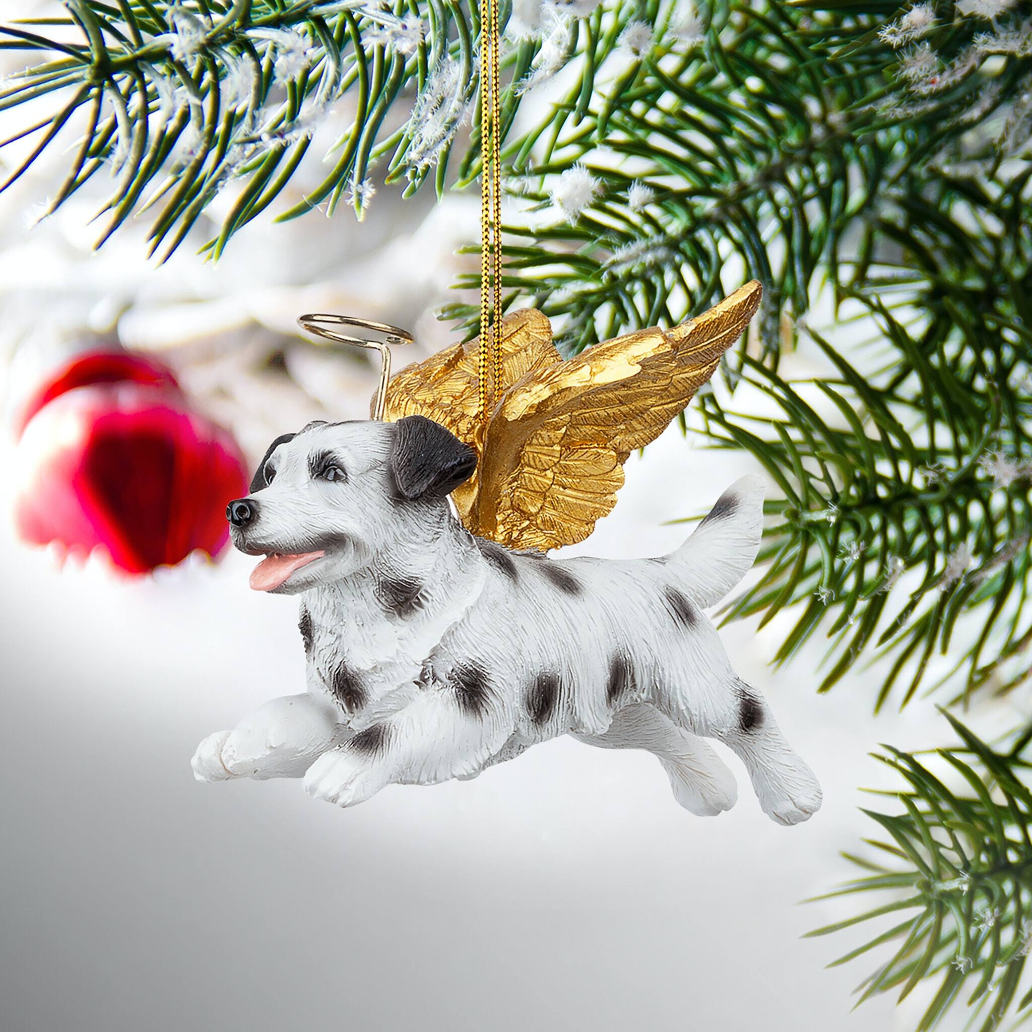 Design Toscano Honor the Pooch Dalmatian Angel Ornament