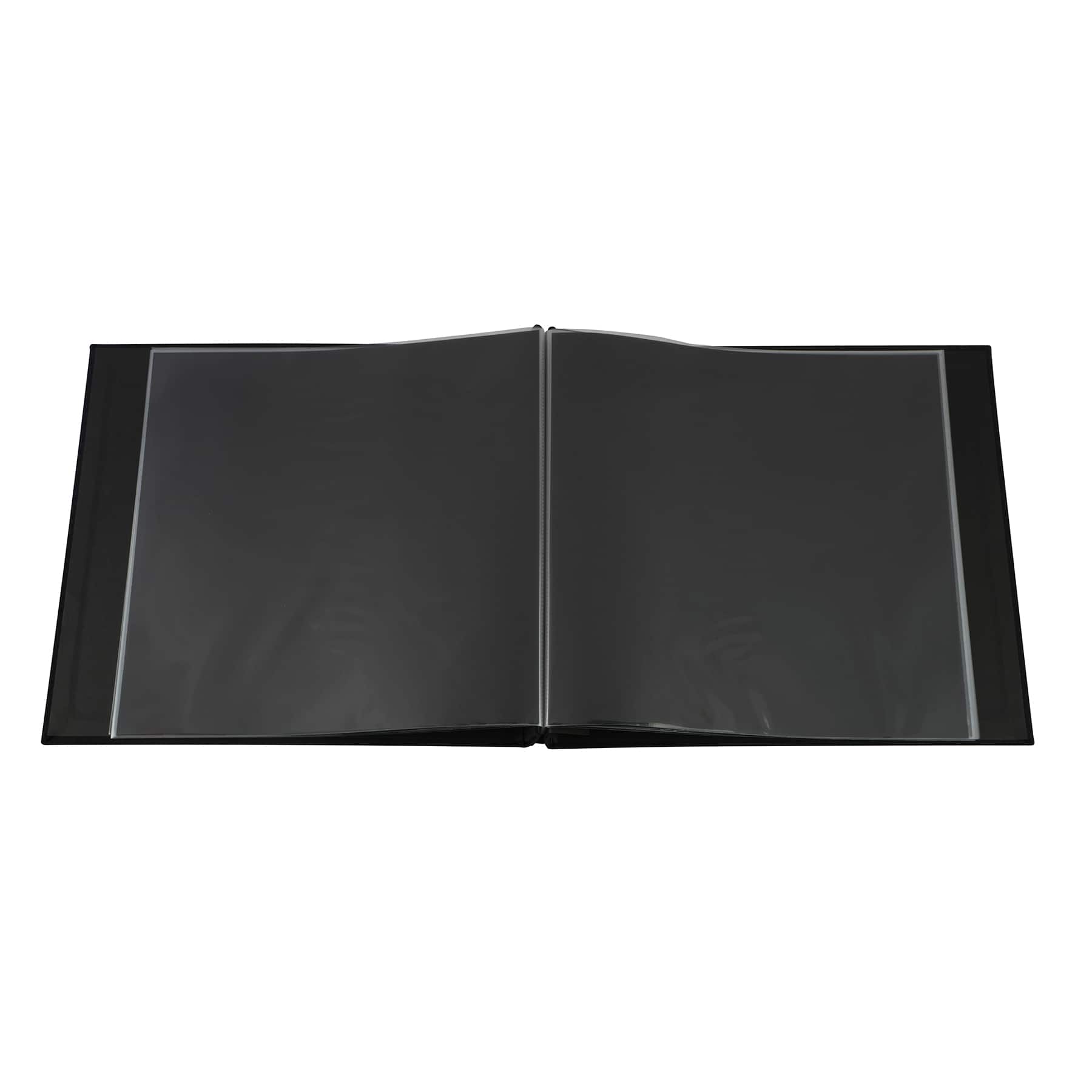 12&#x22; x 12&#x22; Black Linen Scrapbook Album by Recollections&#x2122;