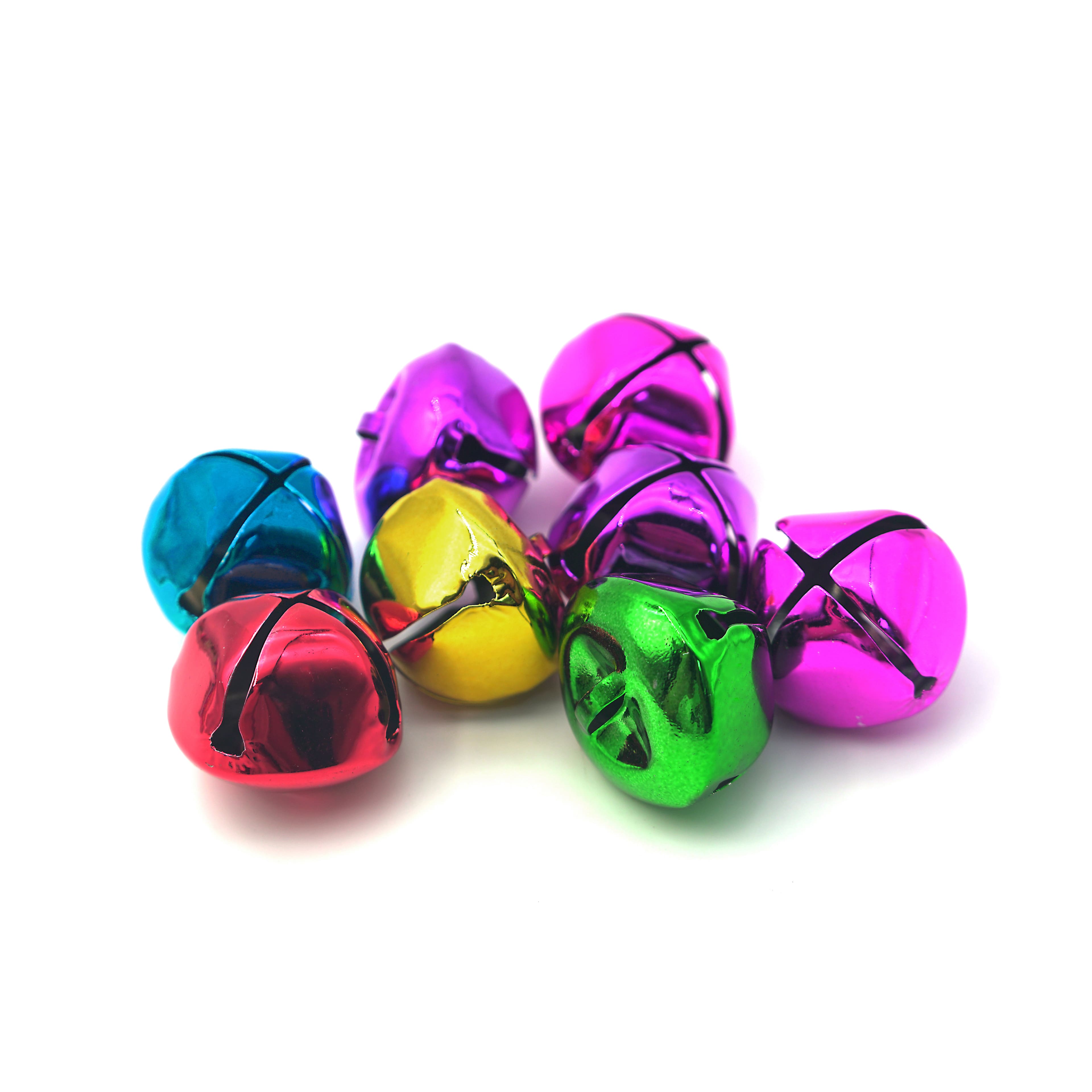 12 Packs: 8 ct. (96 total) 30mm Assorted Jingle Bells by Creatology&#x2122;