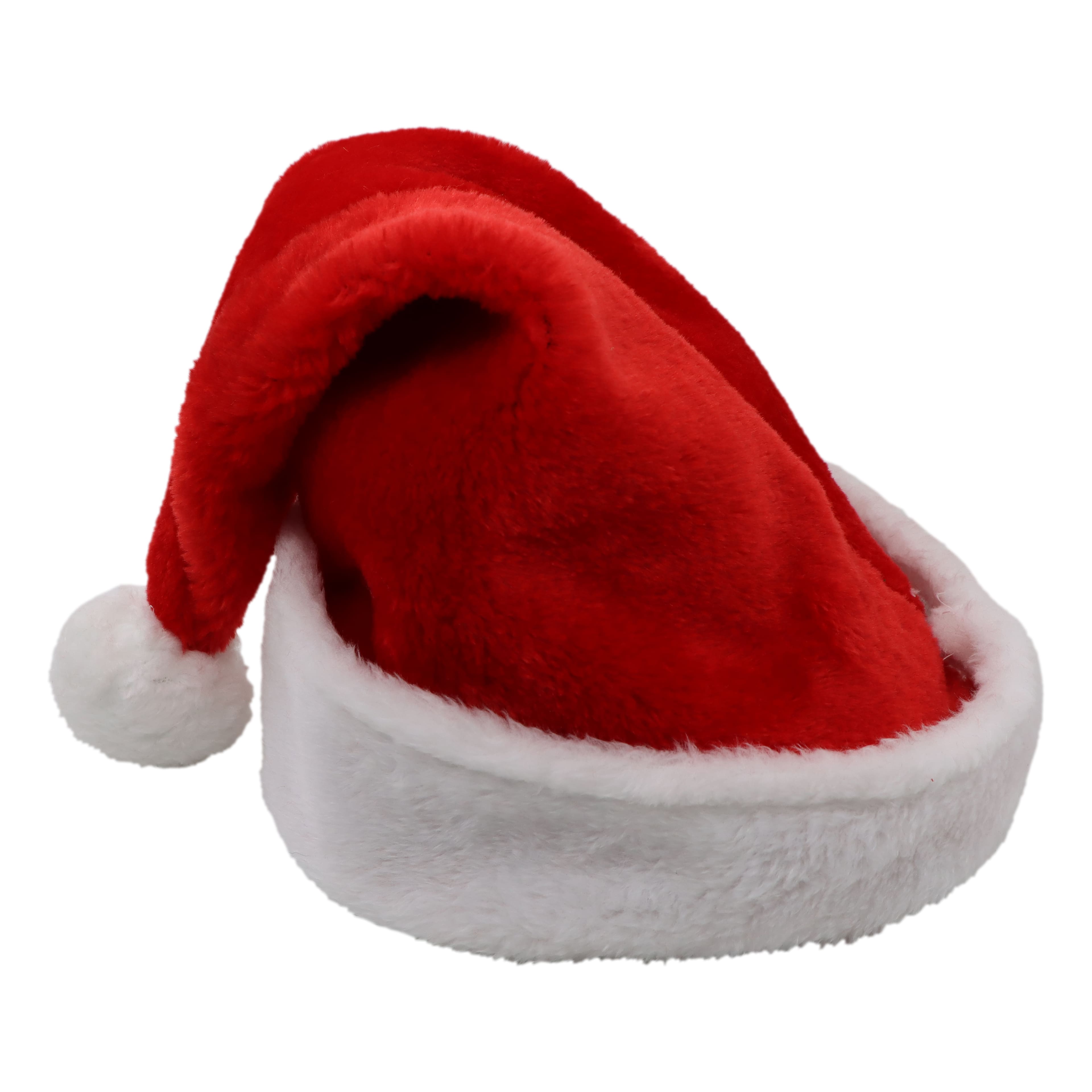 Classic Red &#x26; White Santa Hat by Celebrate It&#x2122;