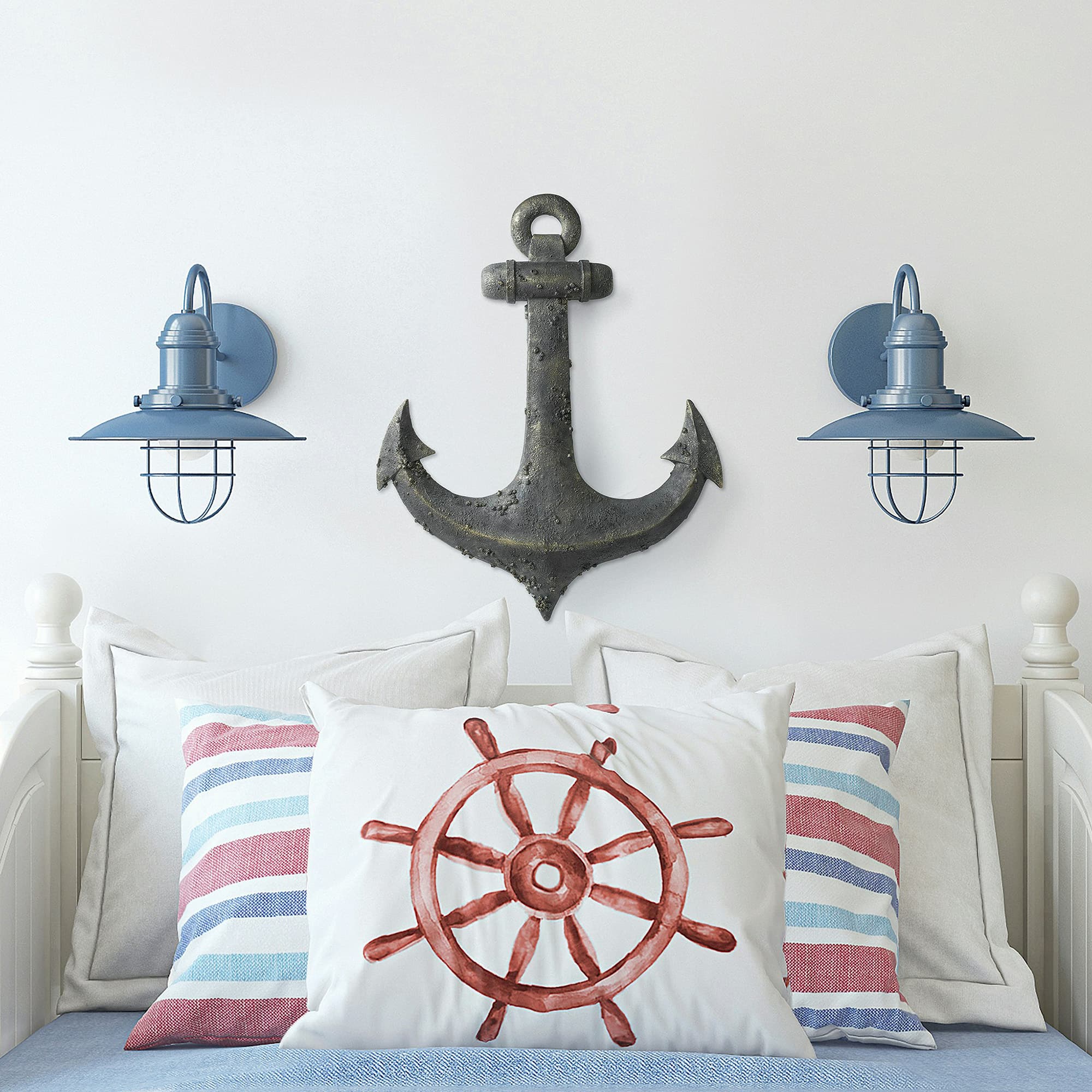 Design Toscano Ahoy There Maritime Anchor Wall Sculpture