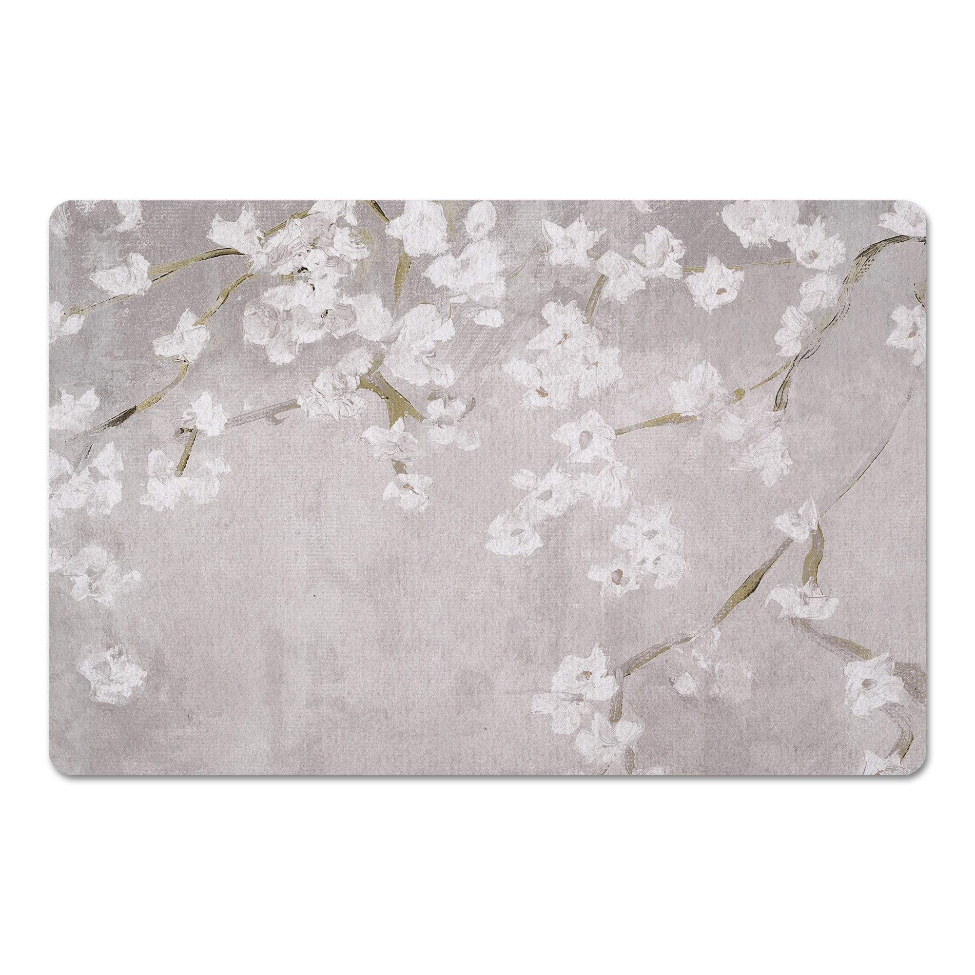 18" x 27" Transitional Floral Branches Floor Mat