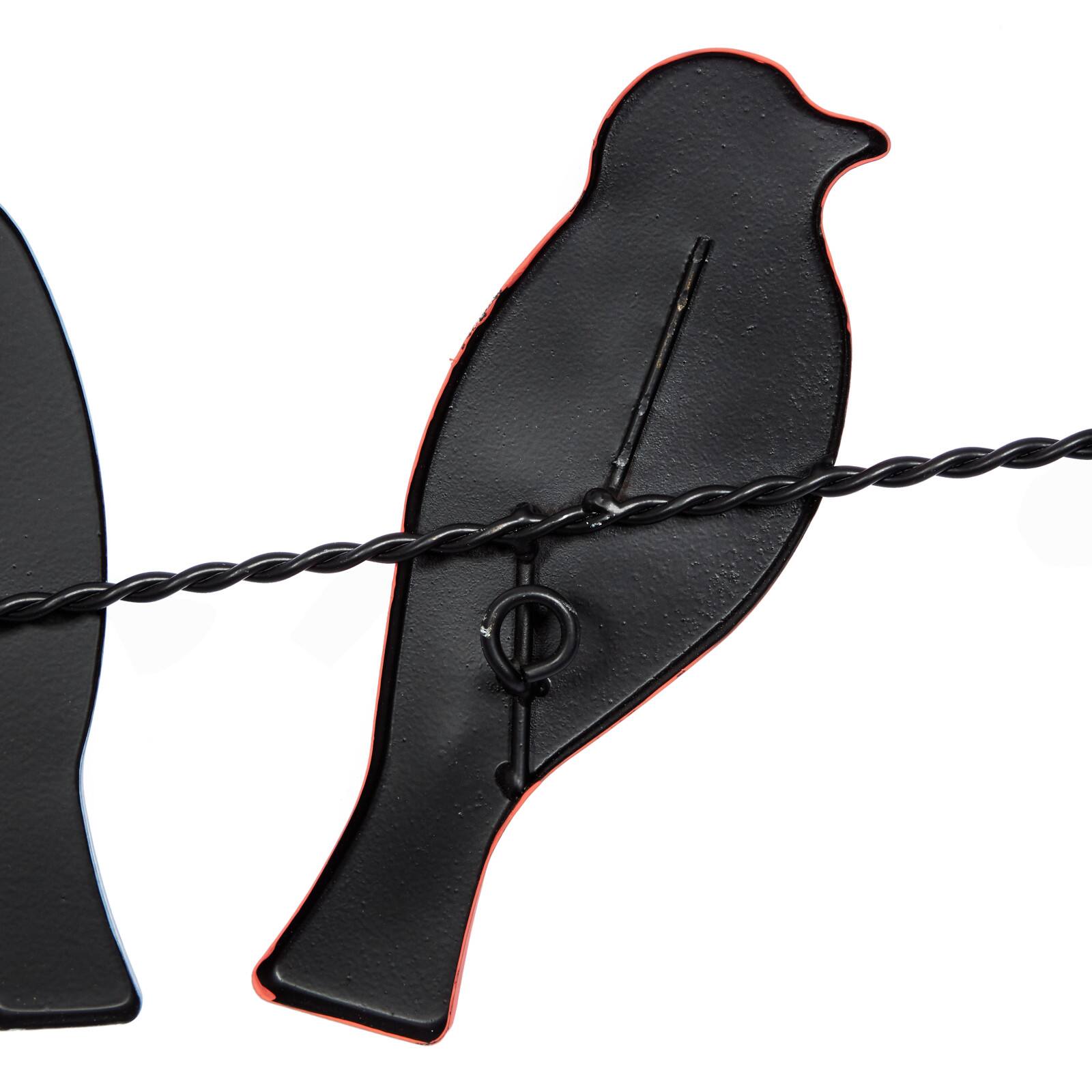 Multi Colored Metal Coastal Wall Decor, 31" x 32" x 2"