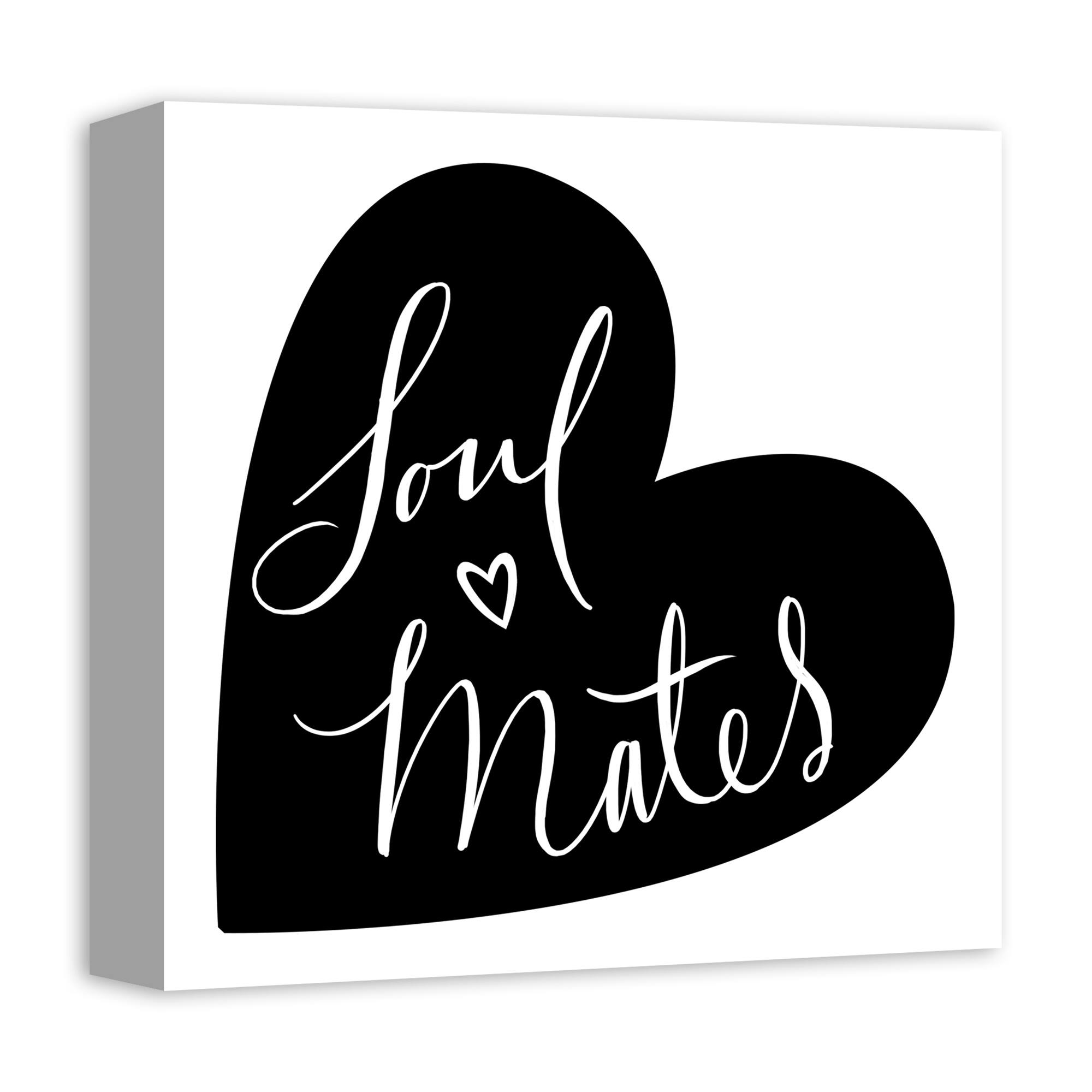 Soul Mates Canvas Wall Art