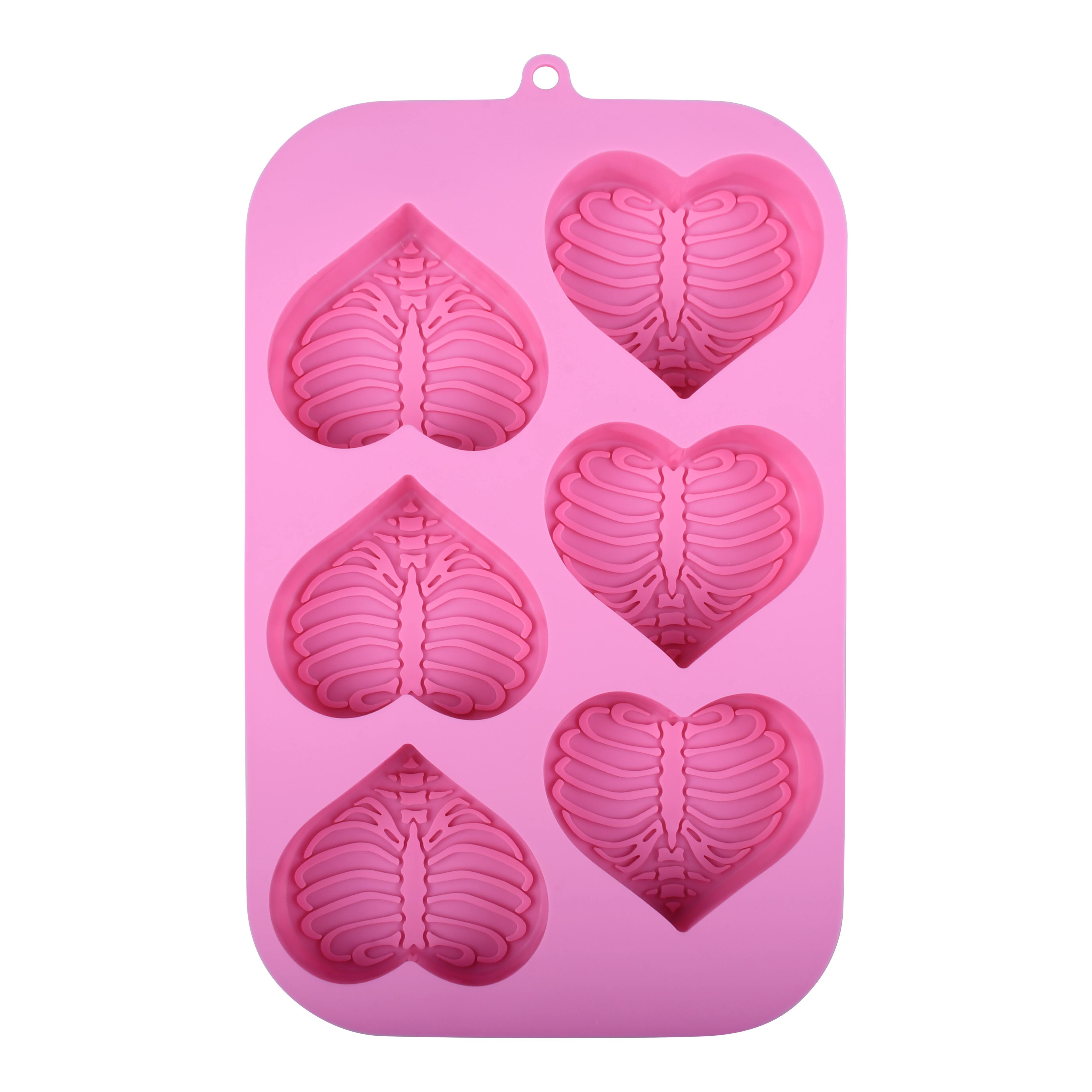 Rib Heart Silicone Treat Mold by Makery&#x2122;