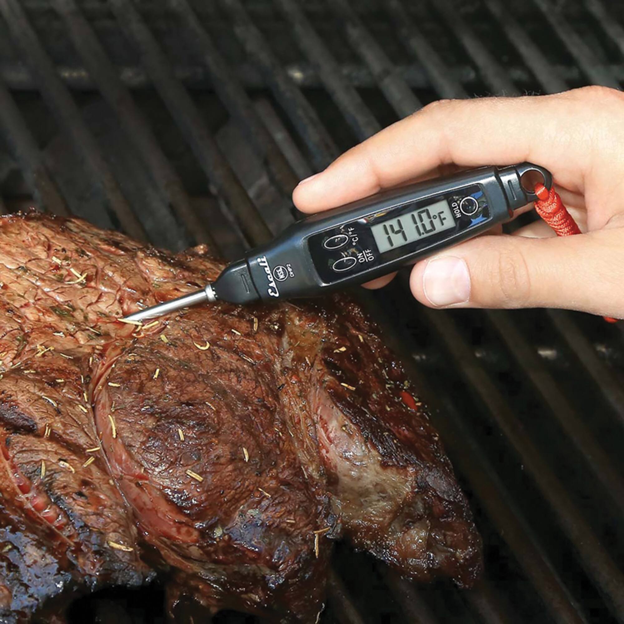 Escali Black Digital Pen Thermometer