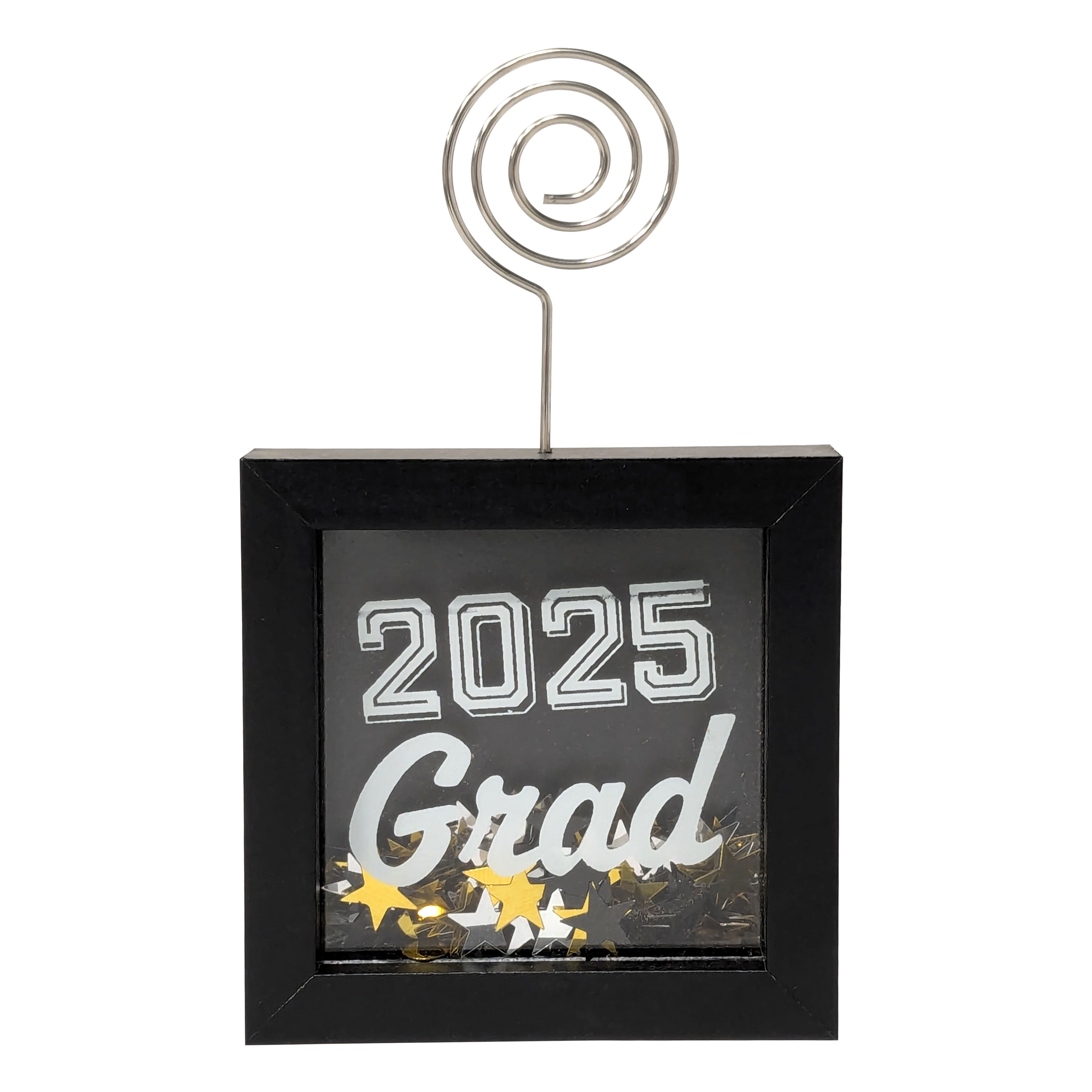 Graduation&#x2122; 5&#x22; 2025 Grad Block Photo Clip Frame by Studio D&#xE9;cor&#xAE;