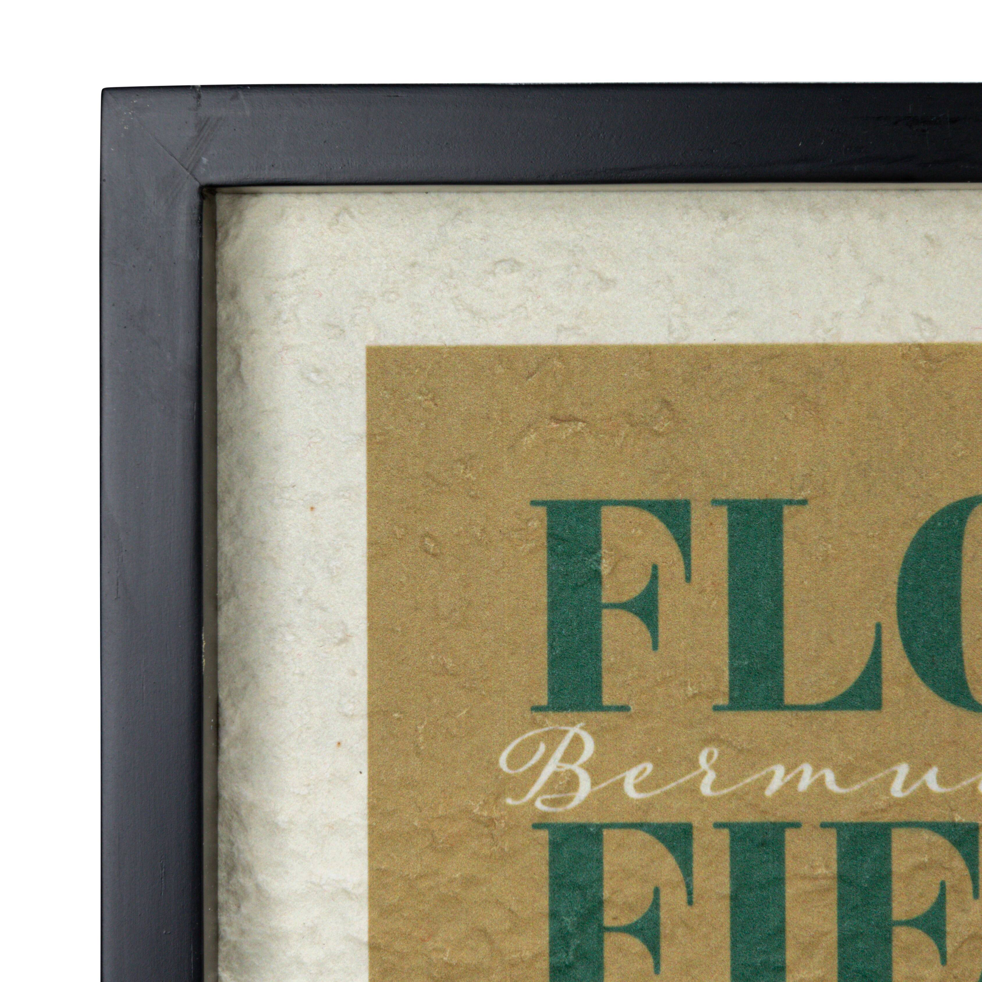 Hello Honey® Framed Flower Field Textured Paper Wall Décor