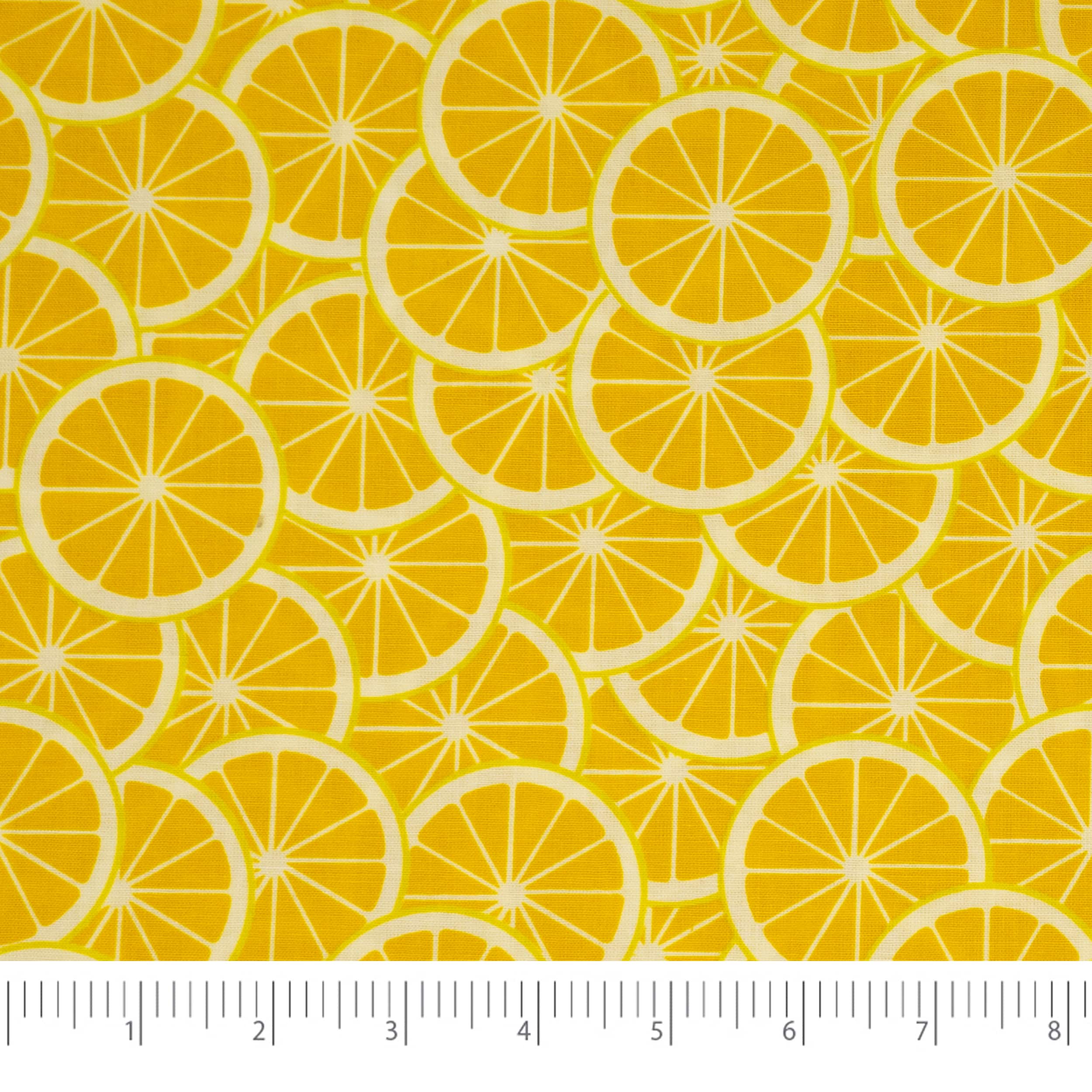 SINGER Patriotic Lemons Cotton Fabric