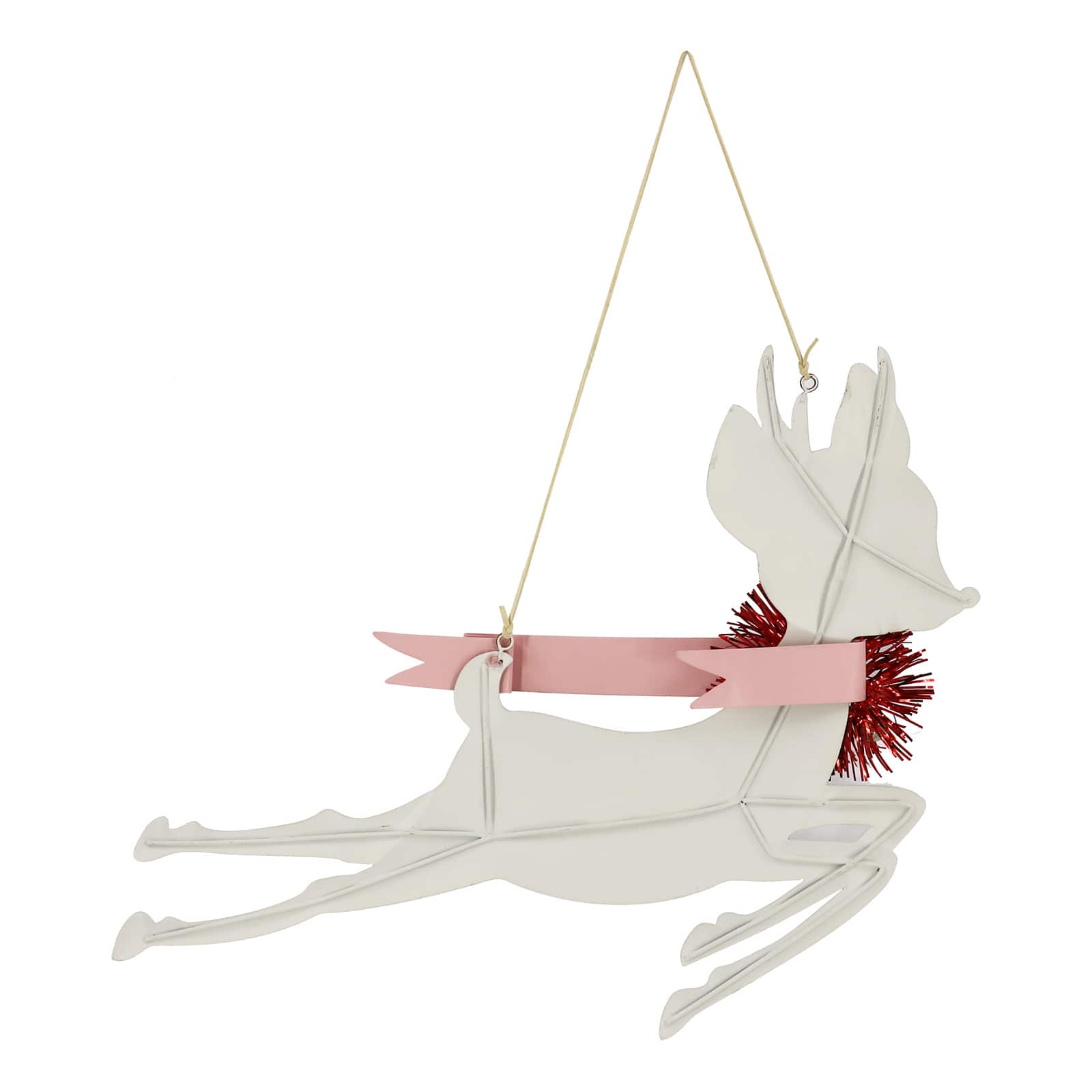 16&#x22; Merry Christmas Deer Metal Wall D&#xE9;cor by Ashland&#xAE;