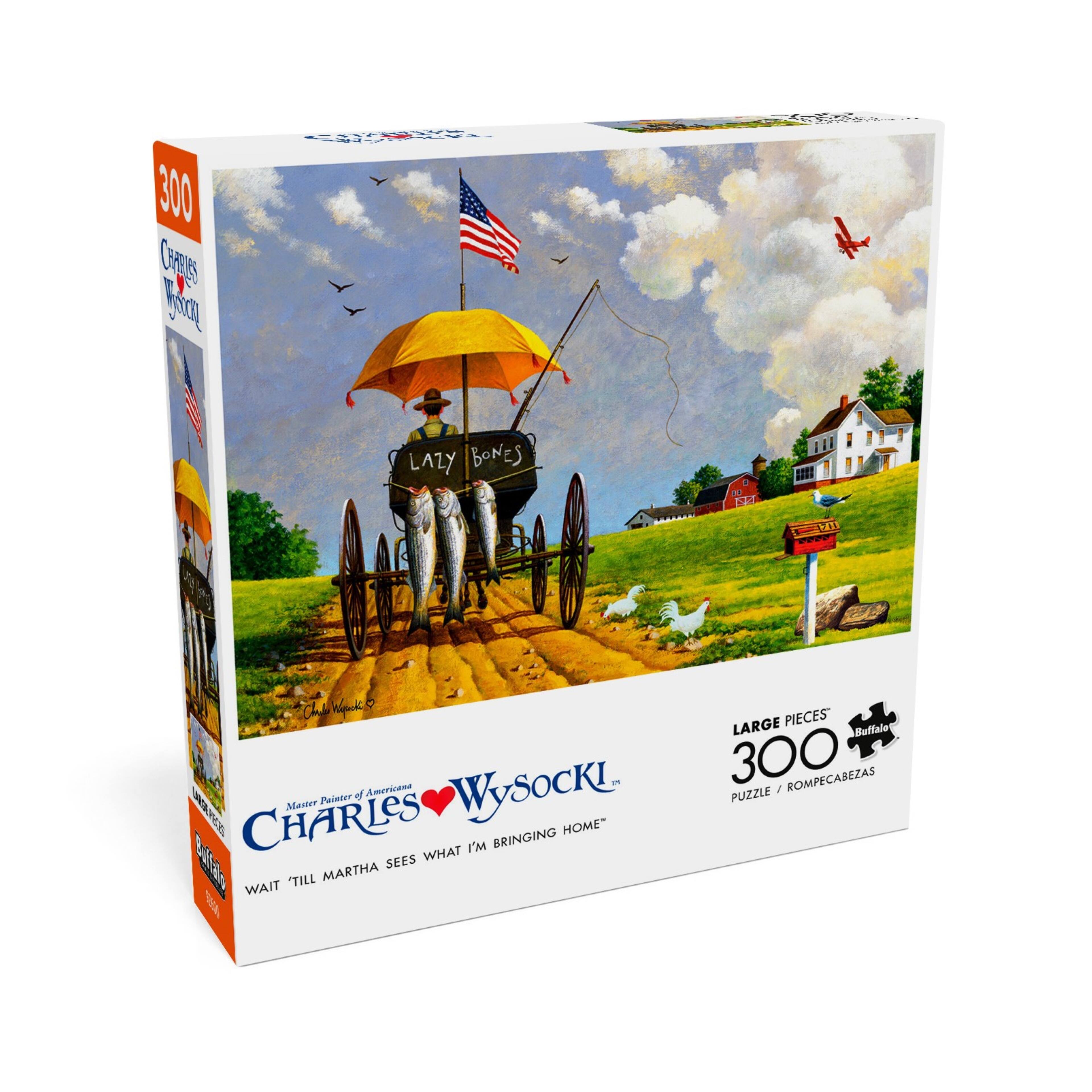 Assorted Charles Wysocki™ 300 Piece Puzzle