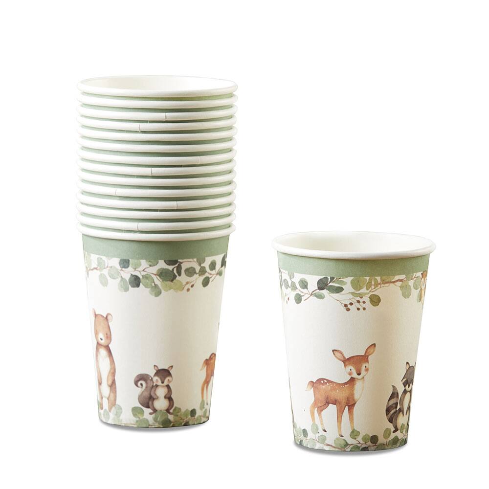 Kate Aspen® 8oz. Woodland Baby Paper Cups, 64ct.
