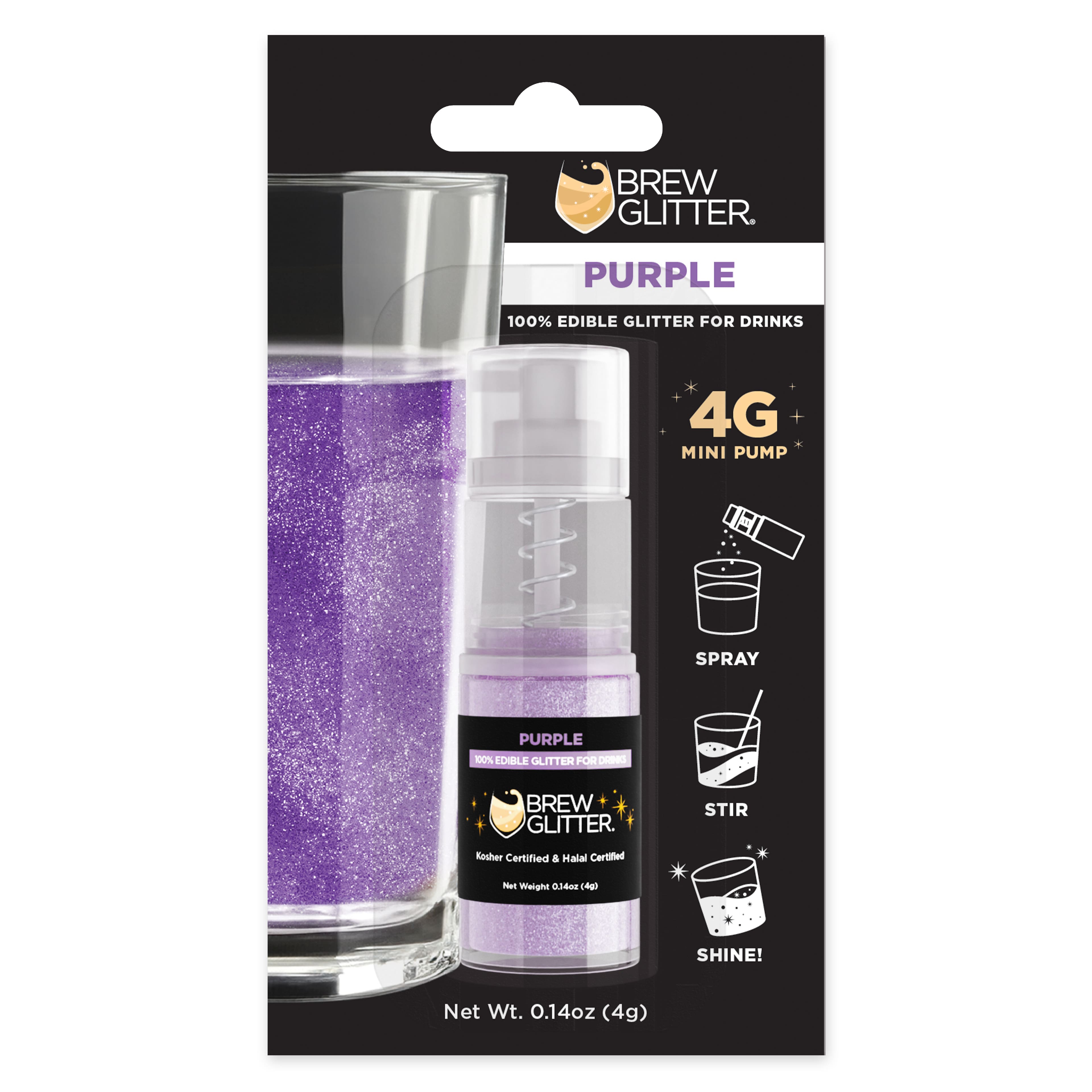 Bakell&#xAE; Brew Glitter&#xAE; Edible Drink Glitter
