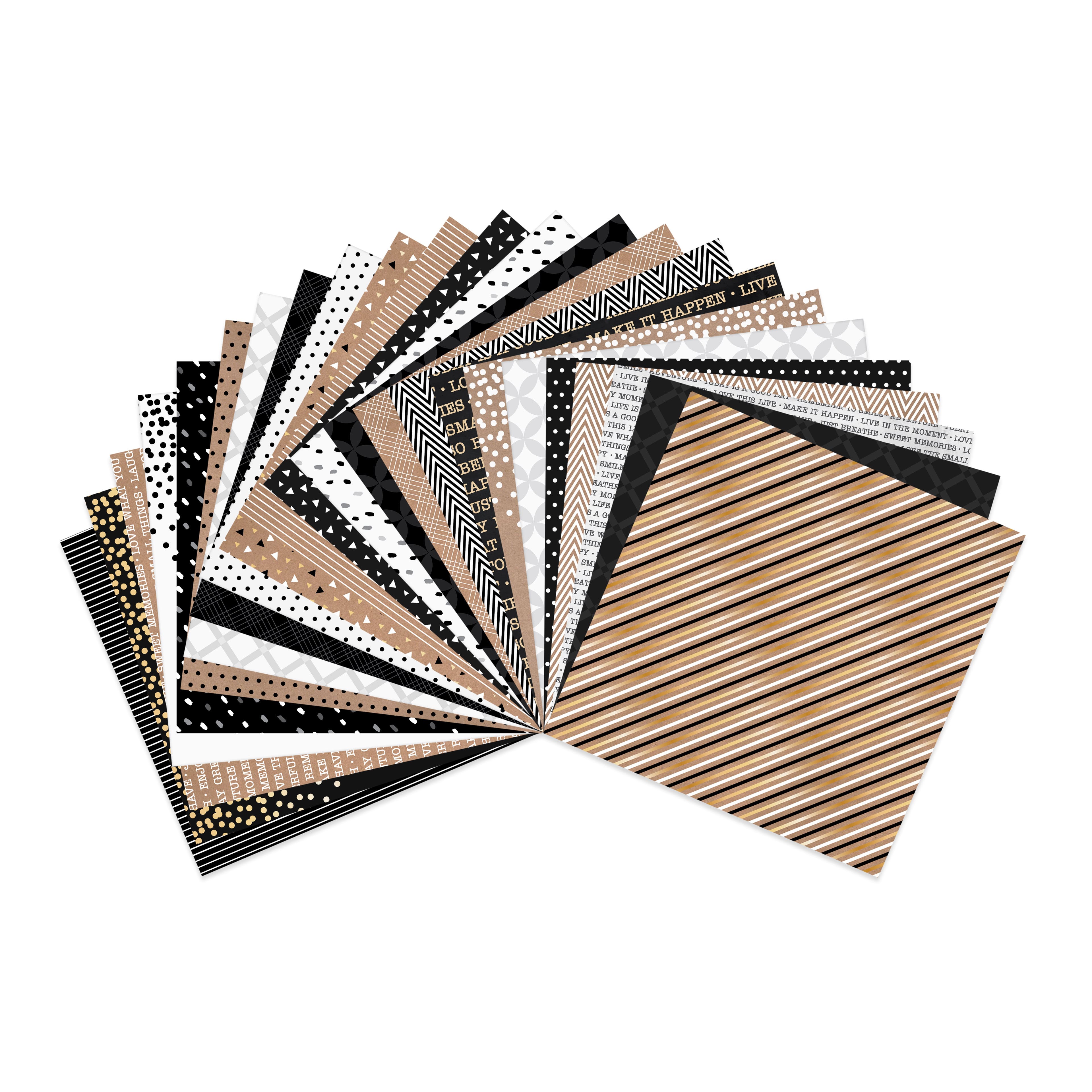 6" x 6" All Occasion Basics Paper Pad by Recollections™, 48 Sheets