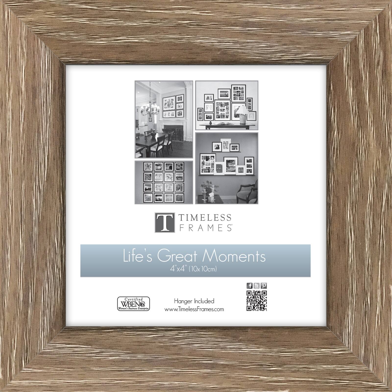 Timeless Frames&#xAE; Life&#x27;s Great Moments Cerused Oak Tabletop Frame
