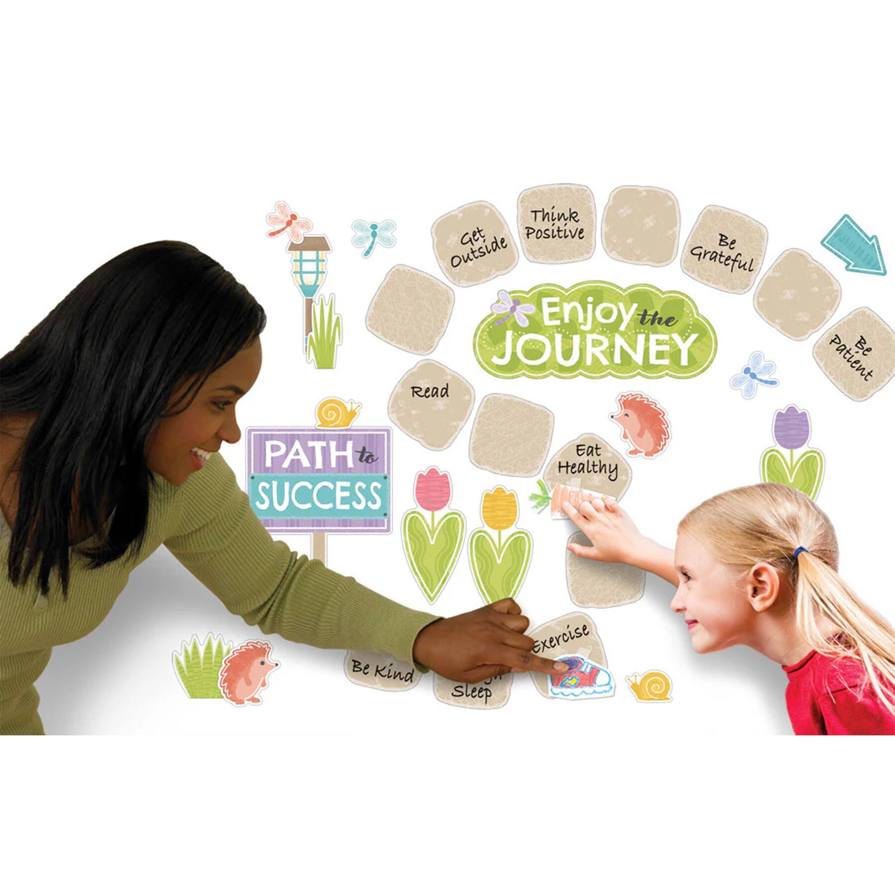 TREND Stepping Stones Learning Bulletin Board Set