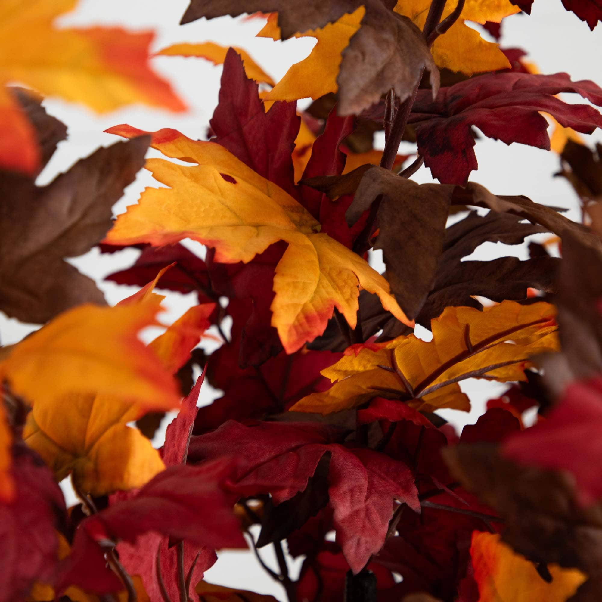 5ft. Autumn Smoky Maple Artificial Fall Tree 