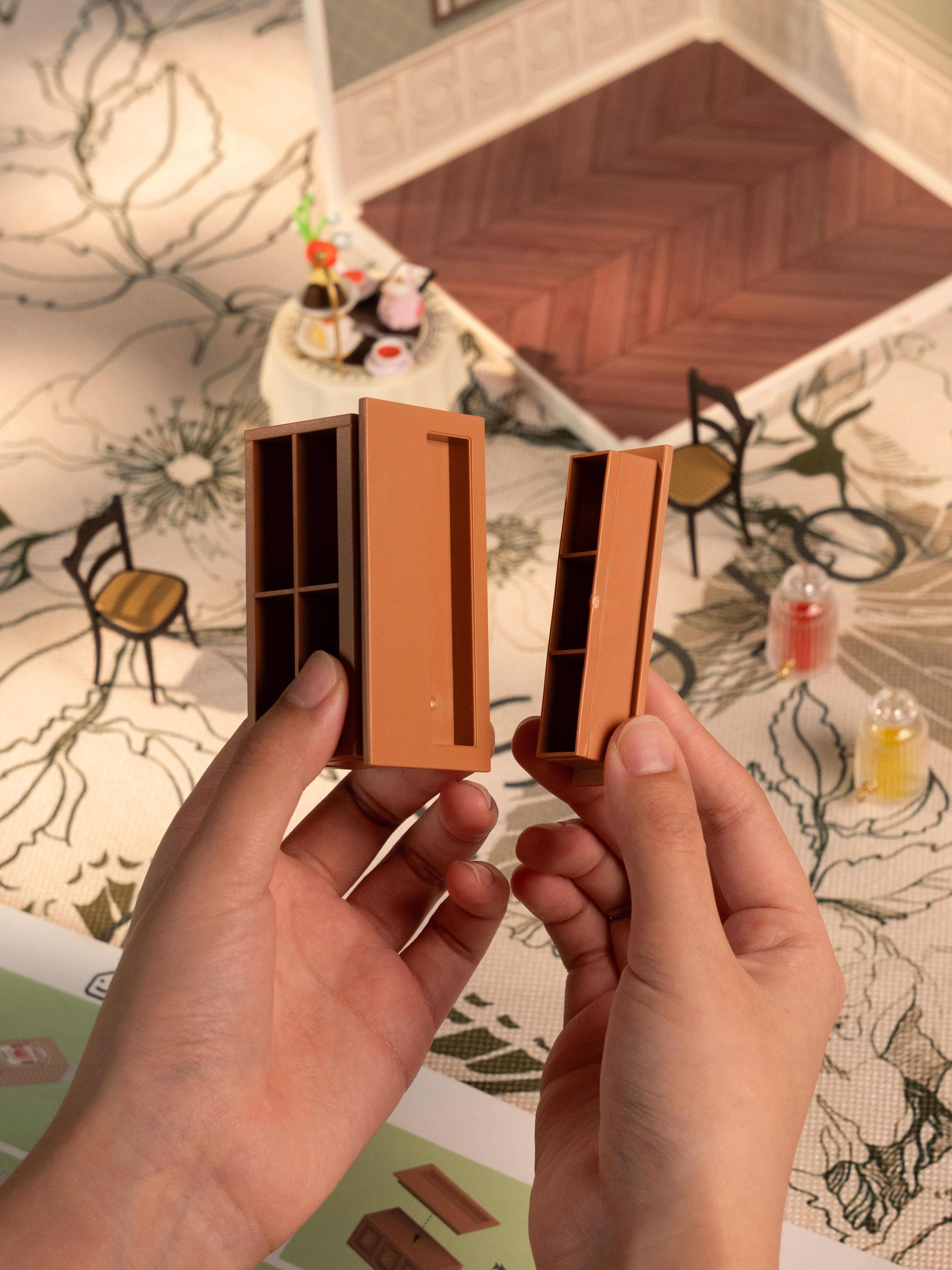 Rolife® Super Creator Sweet Sips Tea DIY Miniature Kit