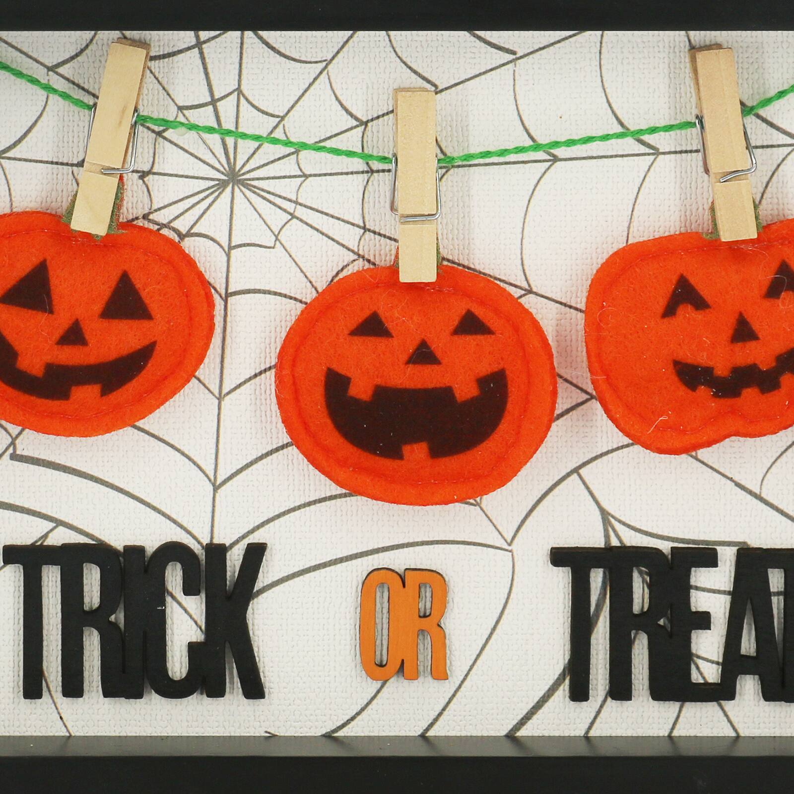 Assorted 8" Clothespin Halloween Character Block Tabletop Sign, 1pc. by Ashland®