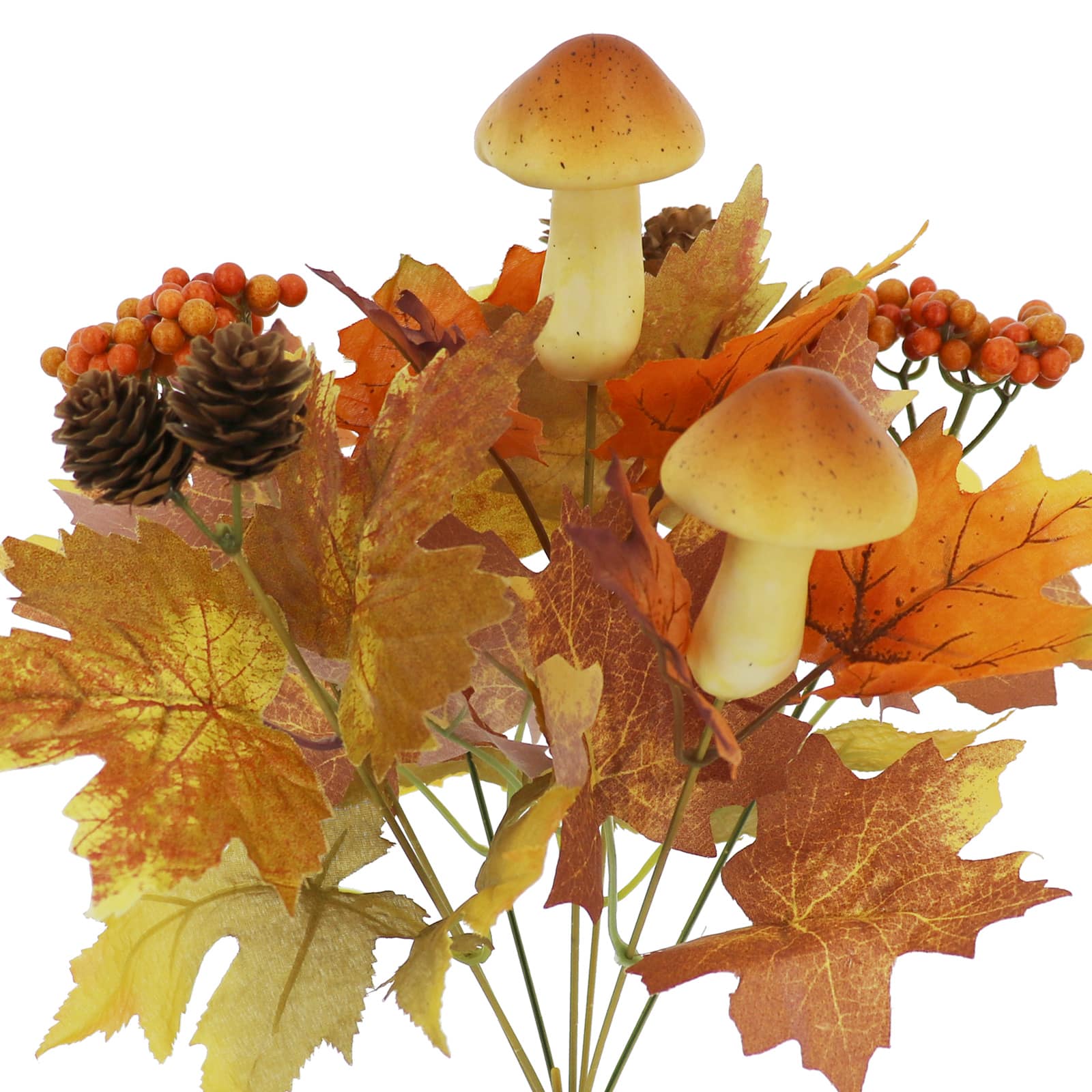 16&#x22; Maple Leaves &#x26; Mushroom Bush by Ashland&#xAE;