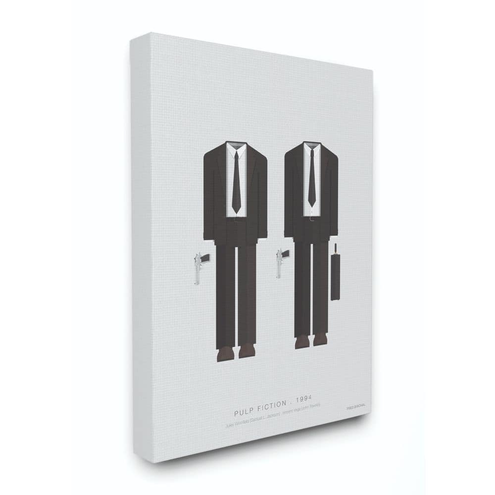 Stupell Industries Pulp Fiction Canvas Wall Art