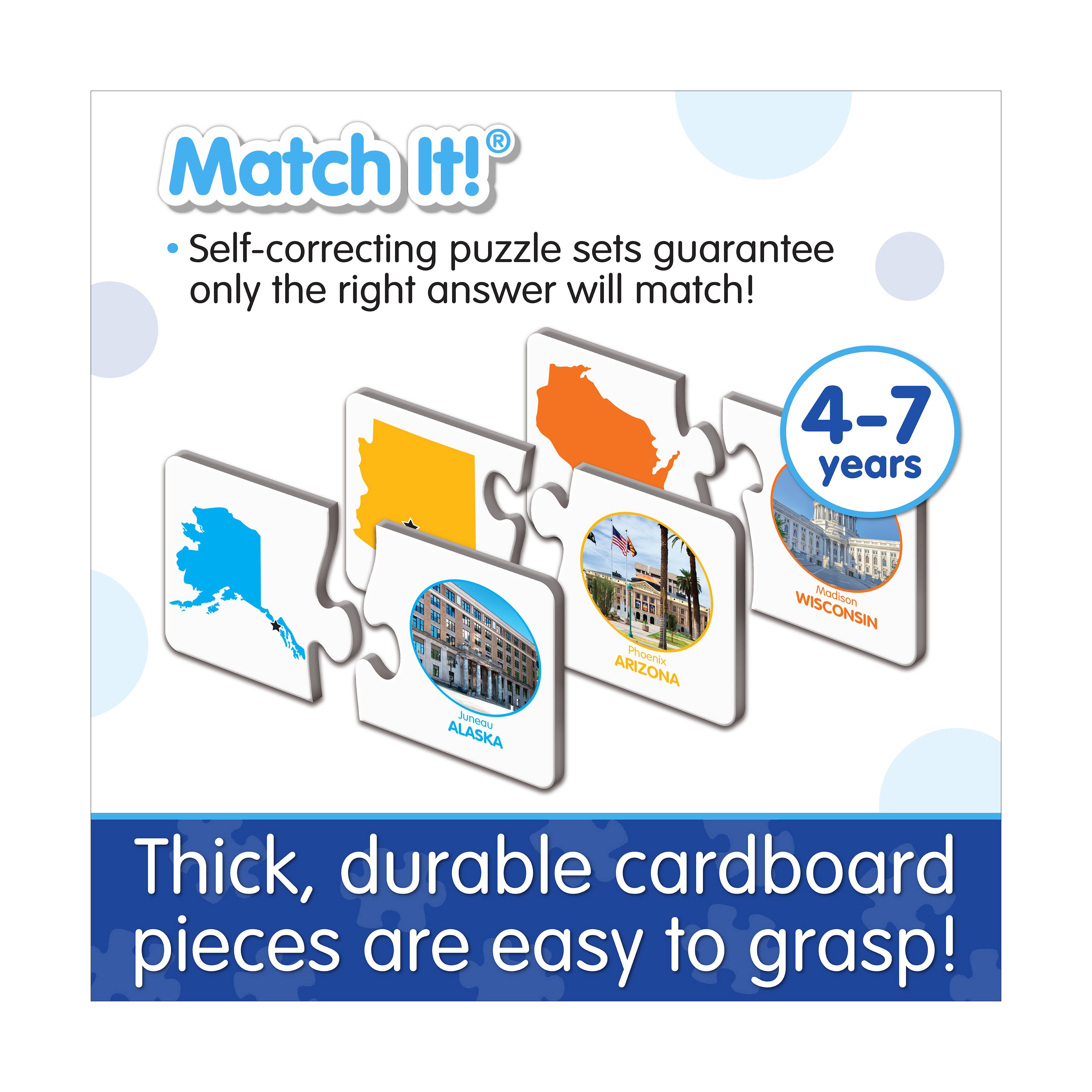 Match It! - States &#x26; Capitals