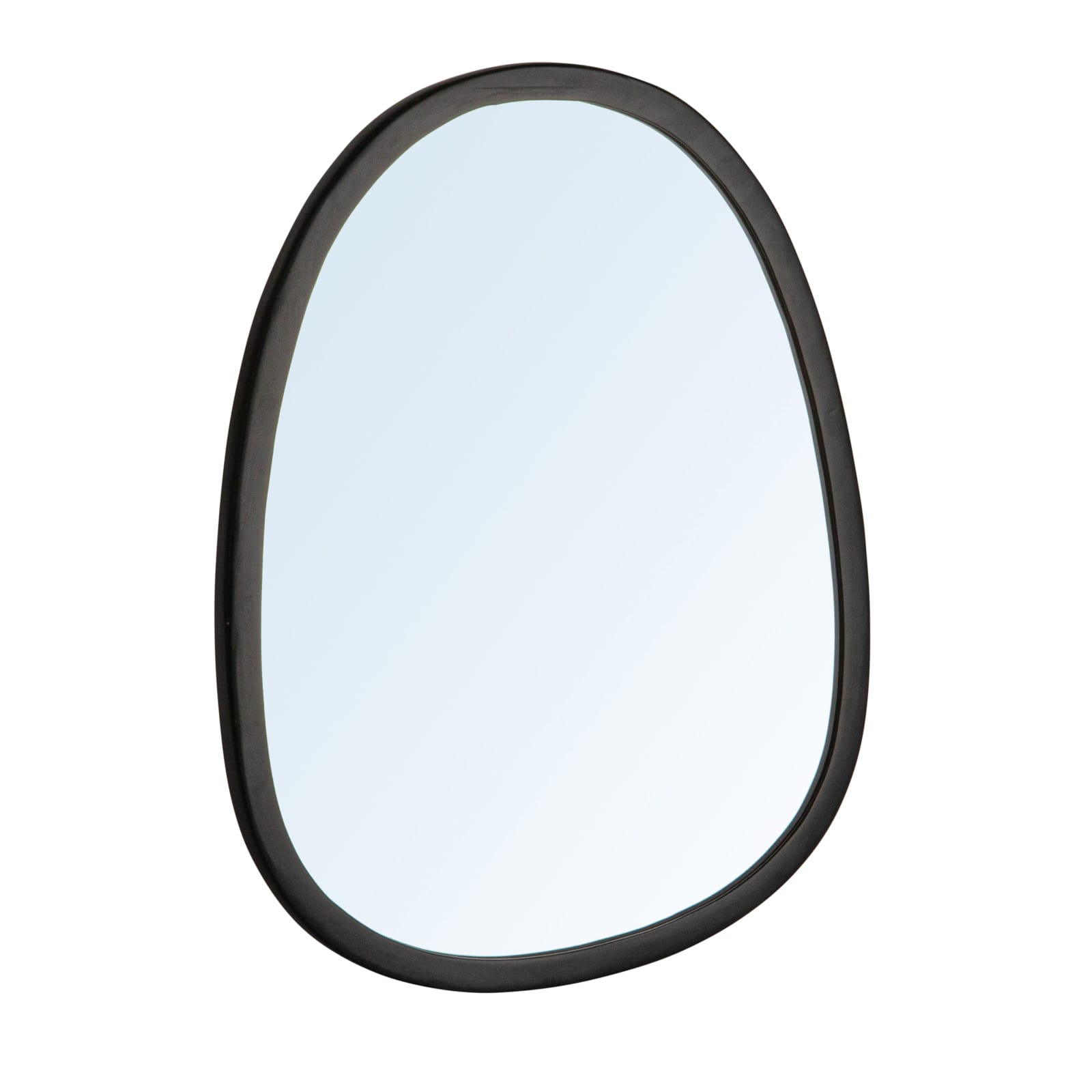 Hello Honey® 11.25" x 14.75" Black Matte Elegance Wall Mirror