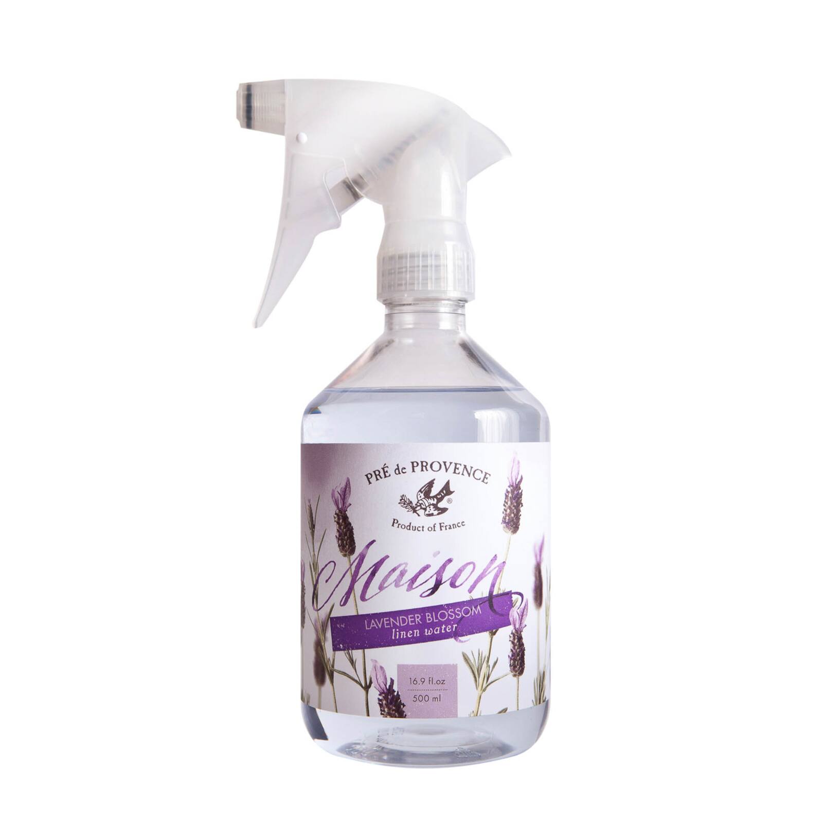 European Soaps Lavender Linen Water with Sprayer, 500mL