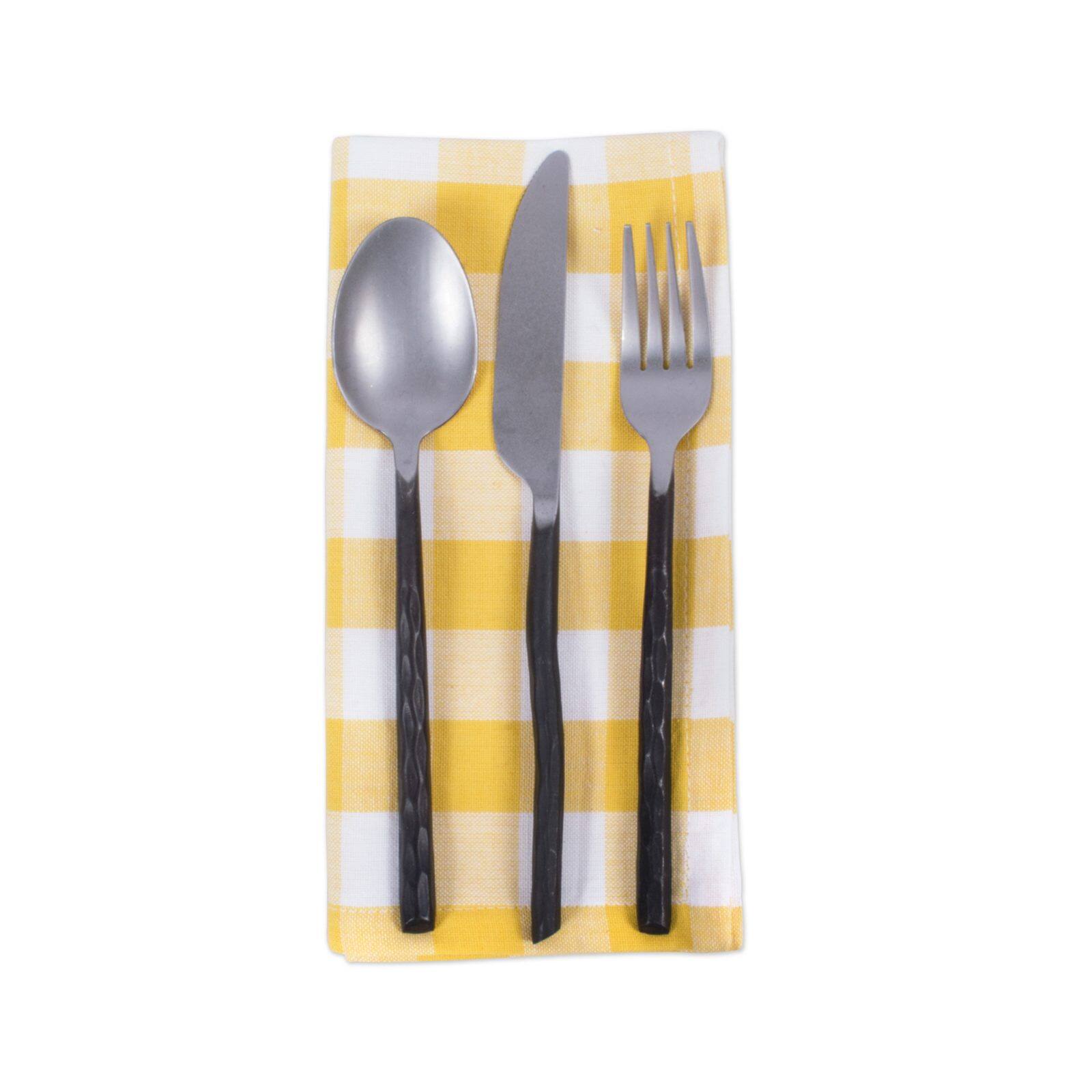 DII&#xAE; Checkers Dinner Napkins, 6ct.