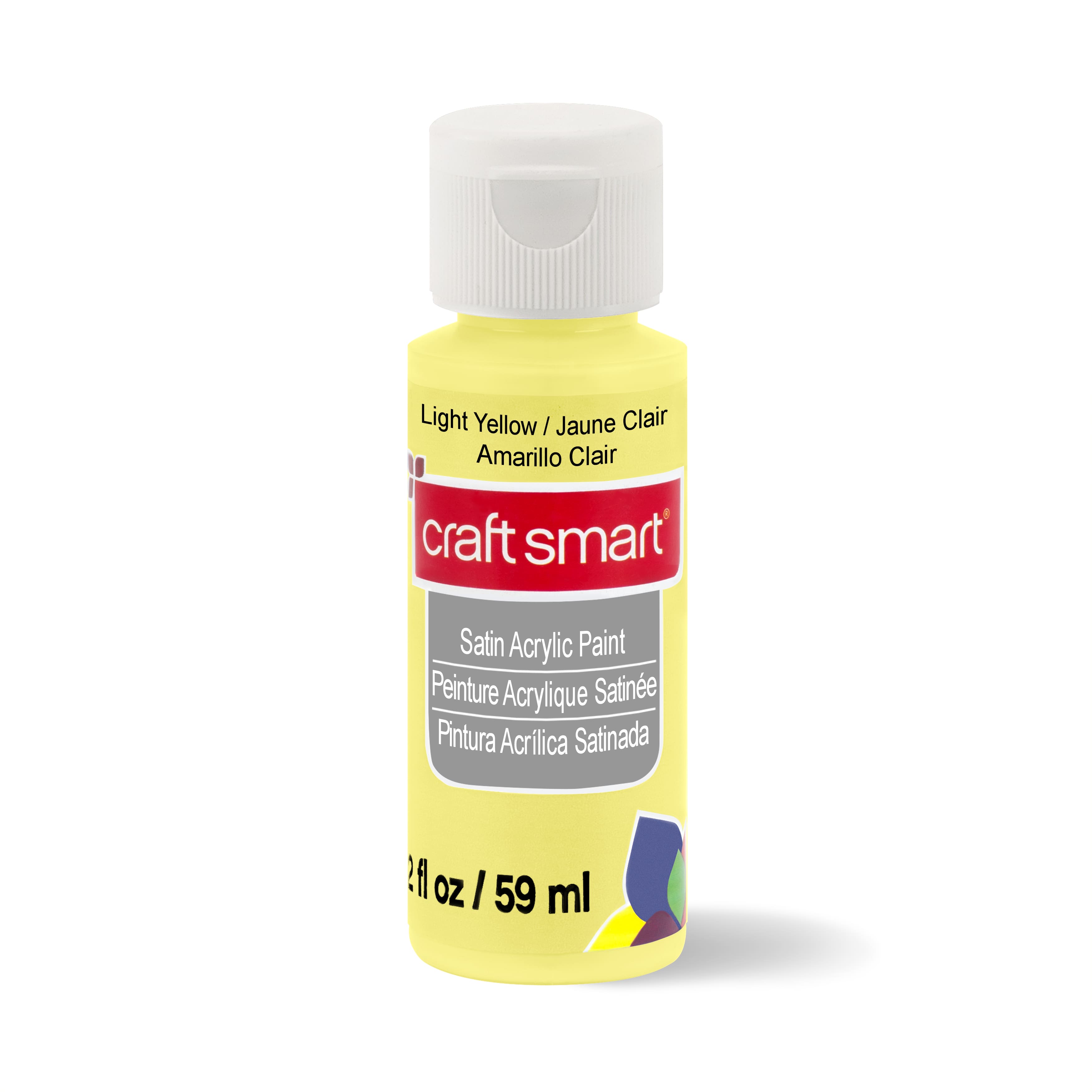 Peinture acrylique satinée Craft Smart, 59 ml