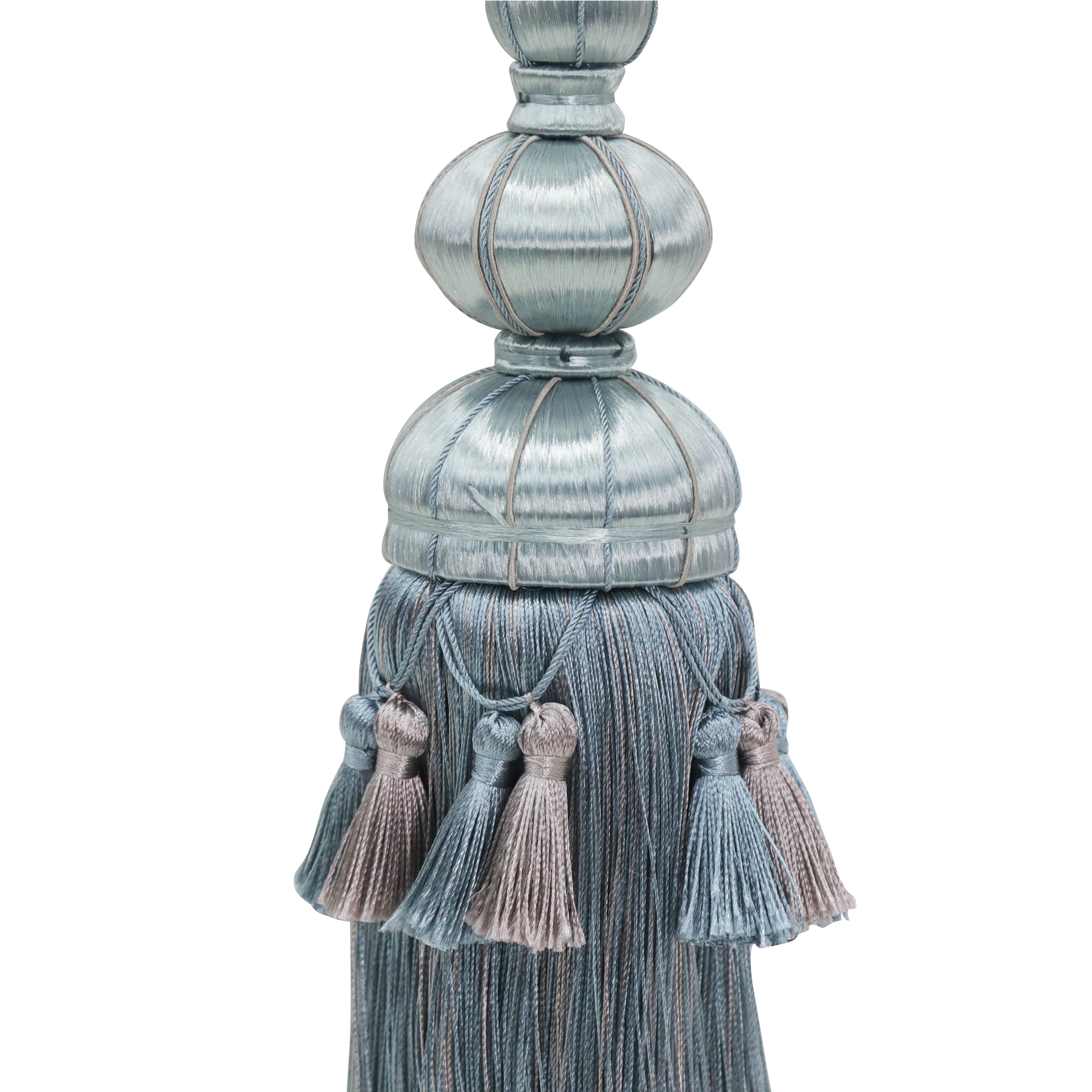 17&#x22; Blue Curtain Tassel Wall Accent by Ashland&#xAE;