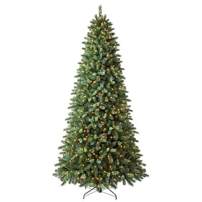 9ft. Pre-Lit Rothwell Fir Artificial Christmas Tree, Warm White LED Lights by Ashland®