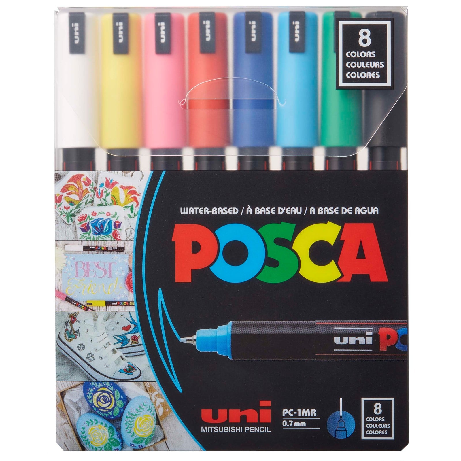 Posca PC-1MR Ultra-Fine Paint Marker Set