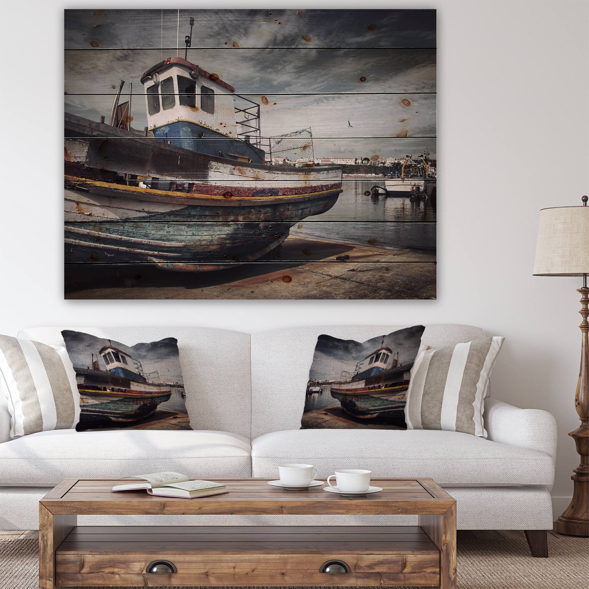 Designart - Old Fishing Boat