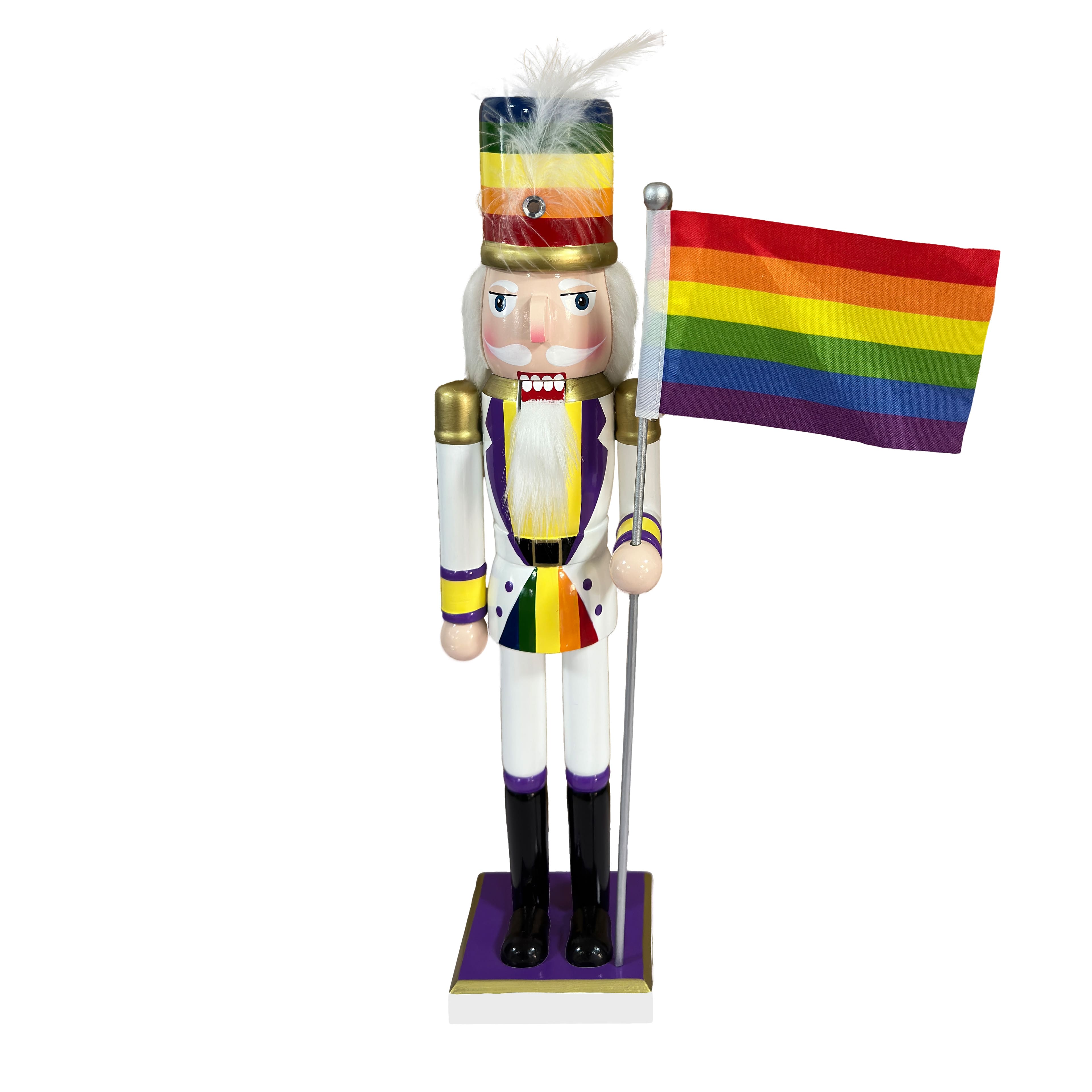 16&#x22; Pride Nutcracker Decoration by Ashland&#xAE;