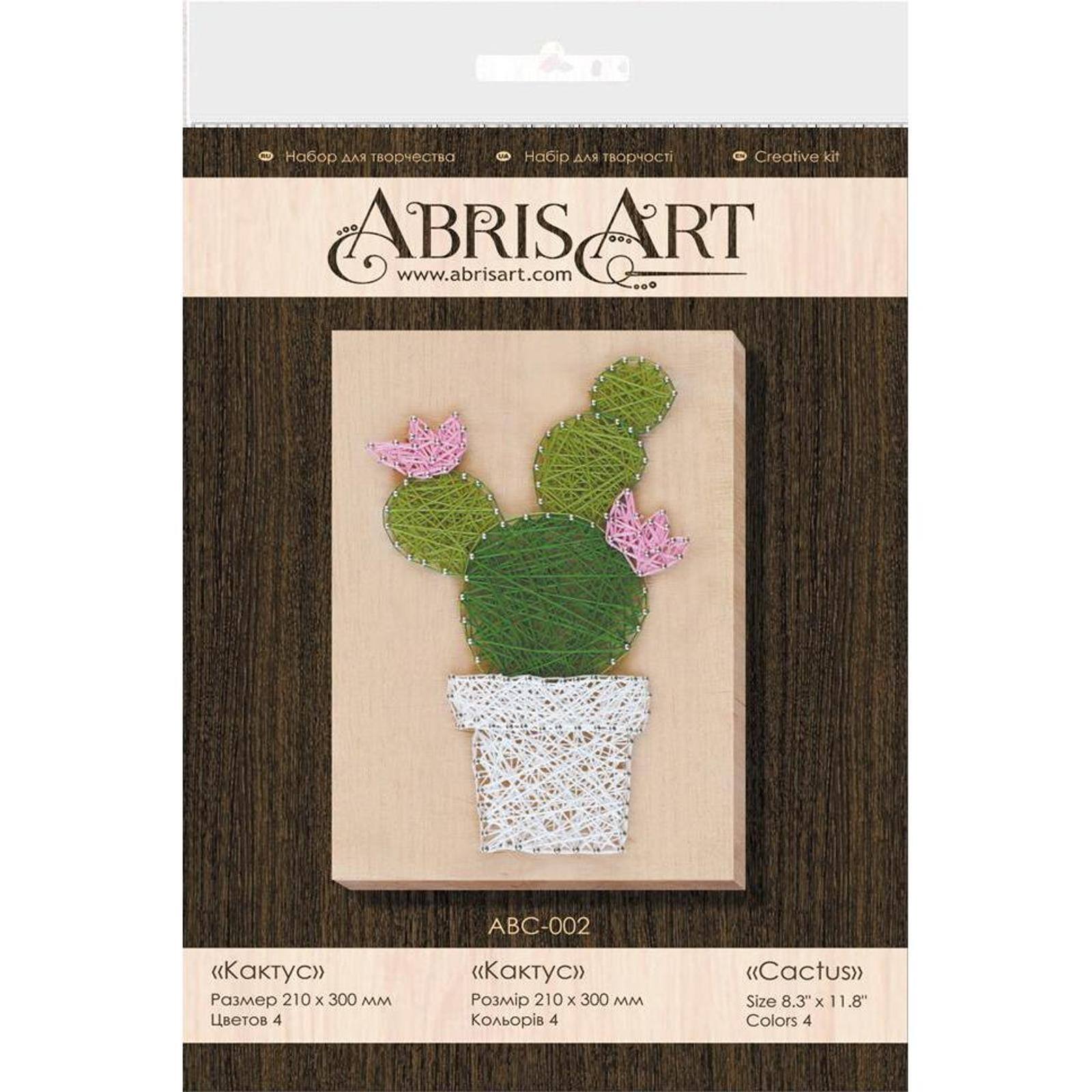 Abris Art Cactus ABC-002 String Art Creative Kit