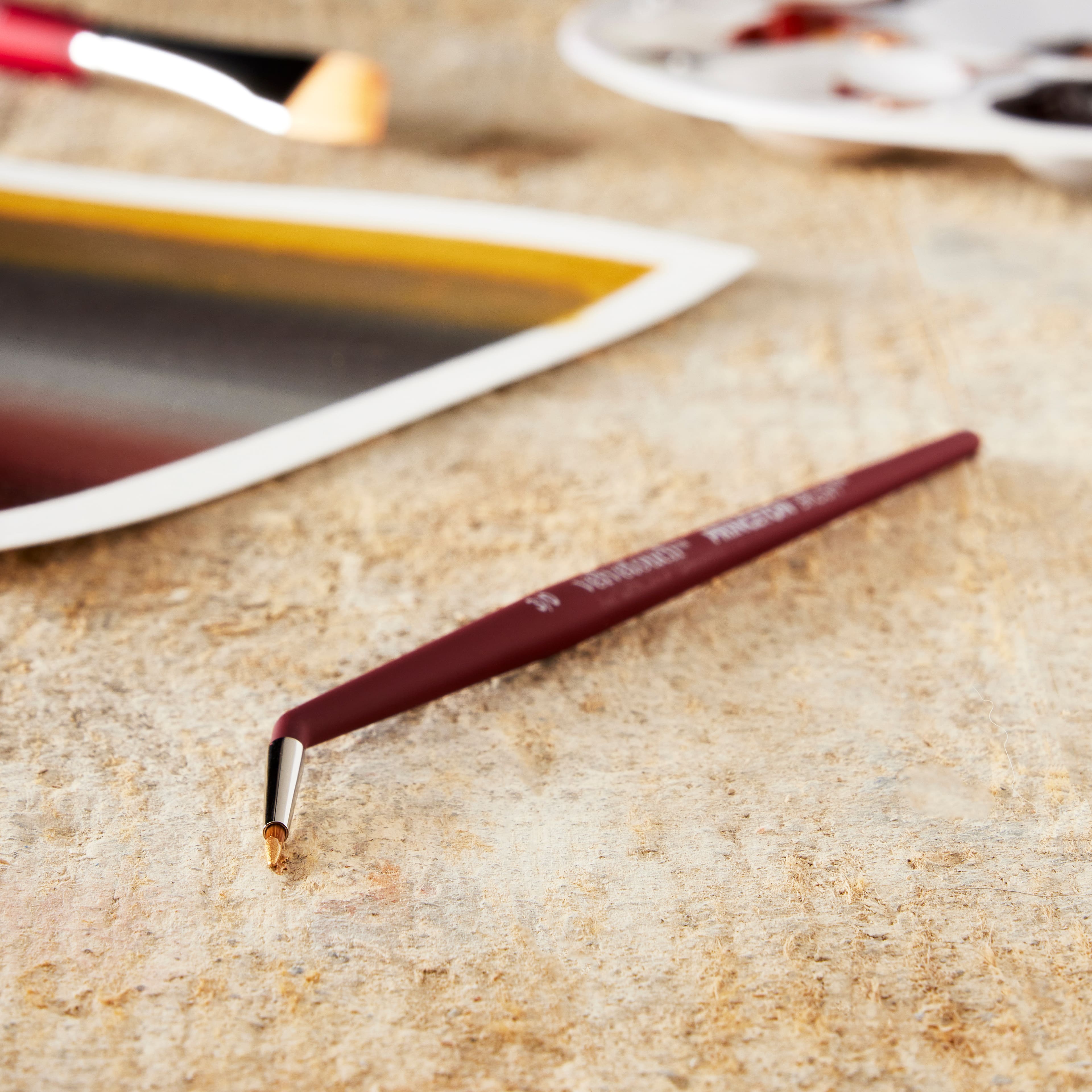 Princeton&#x2122; Velvetouch&#x2122; Series 3950 Mini Spotter Brush