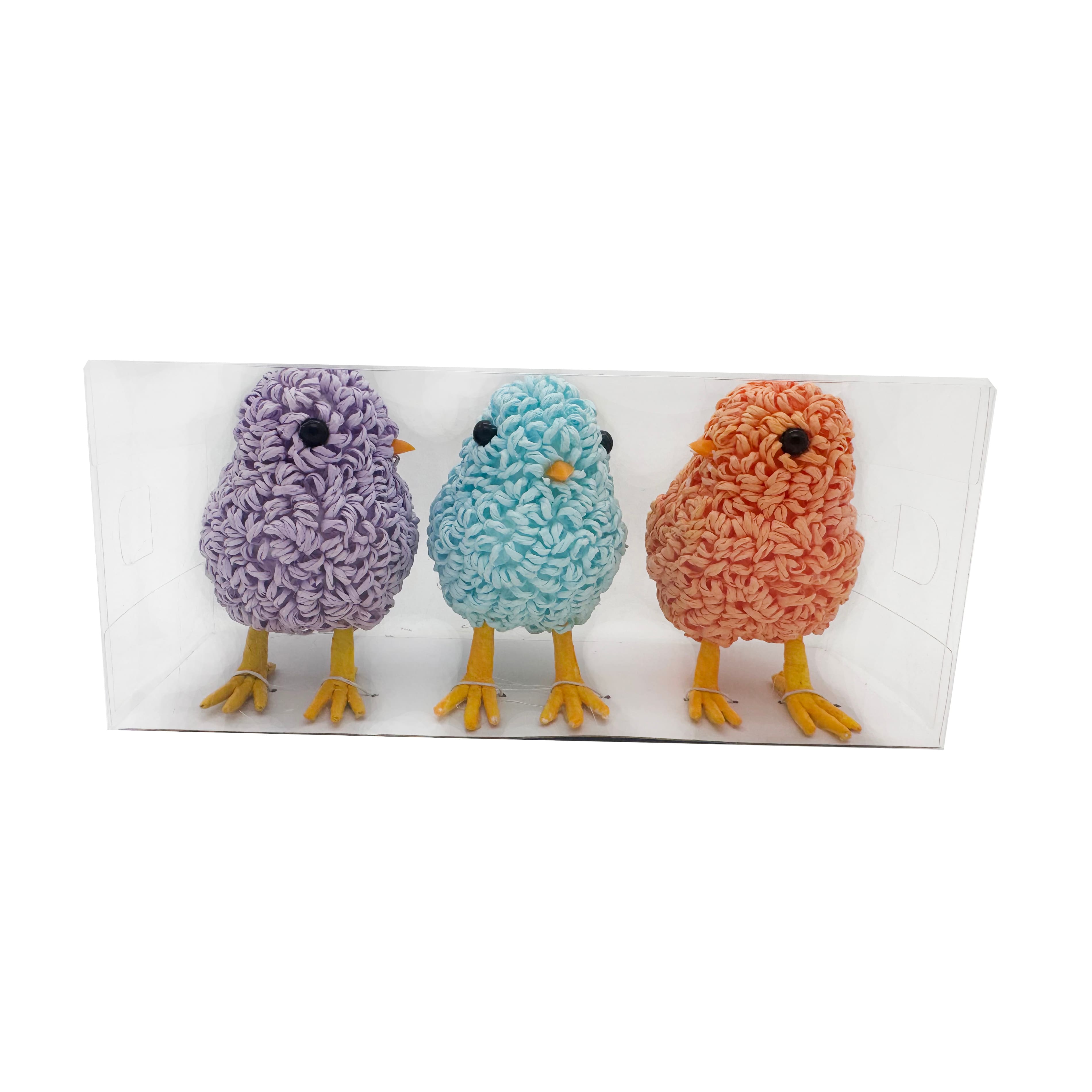 Purple, Blue & Orange Chick Décor Set by Ashland®