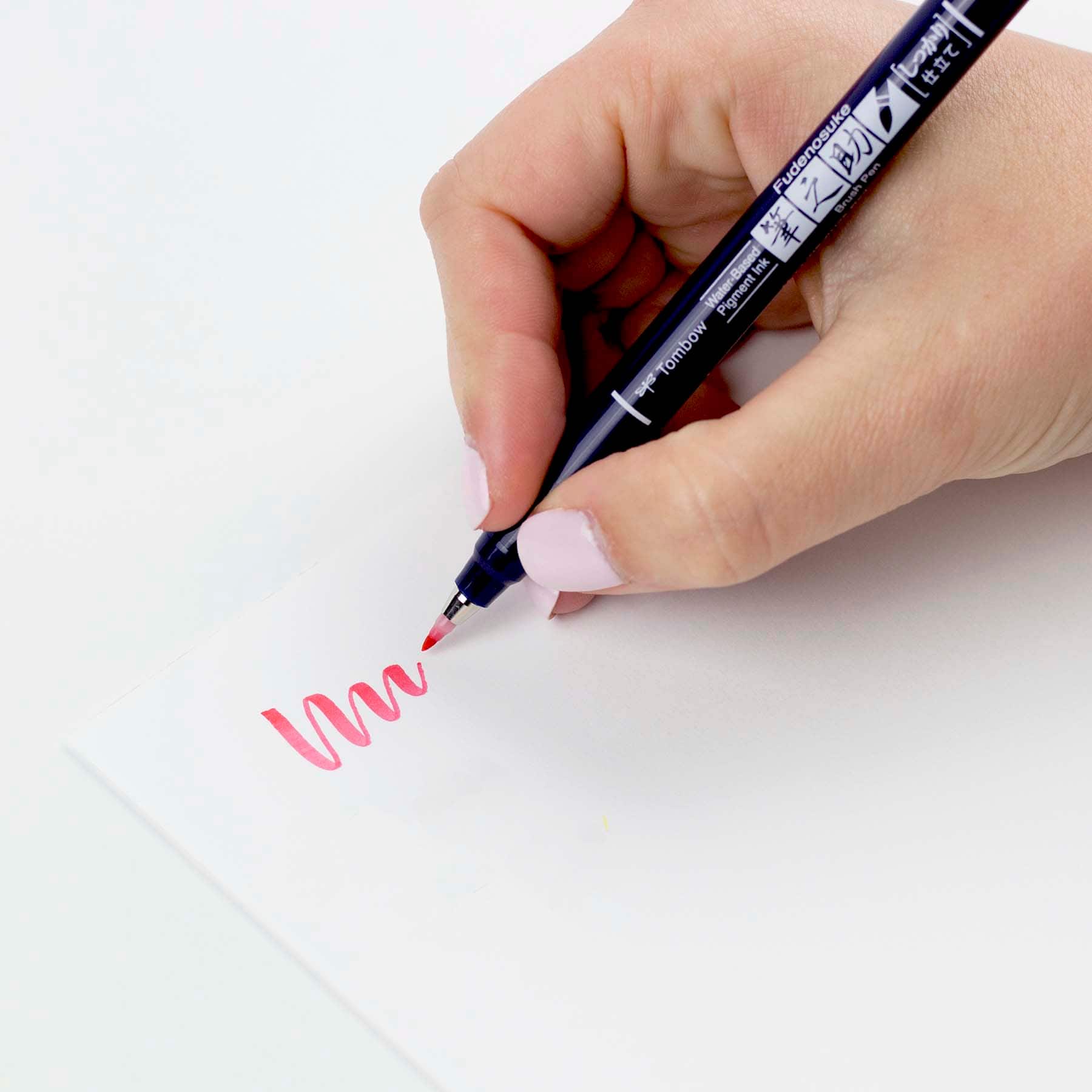 Tombow Fudenosuke Hard Tip Brush Pen