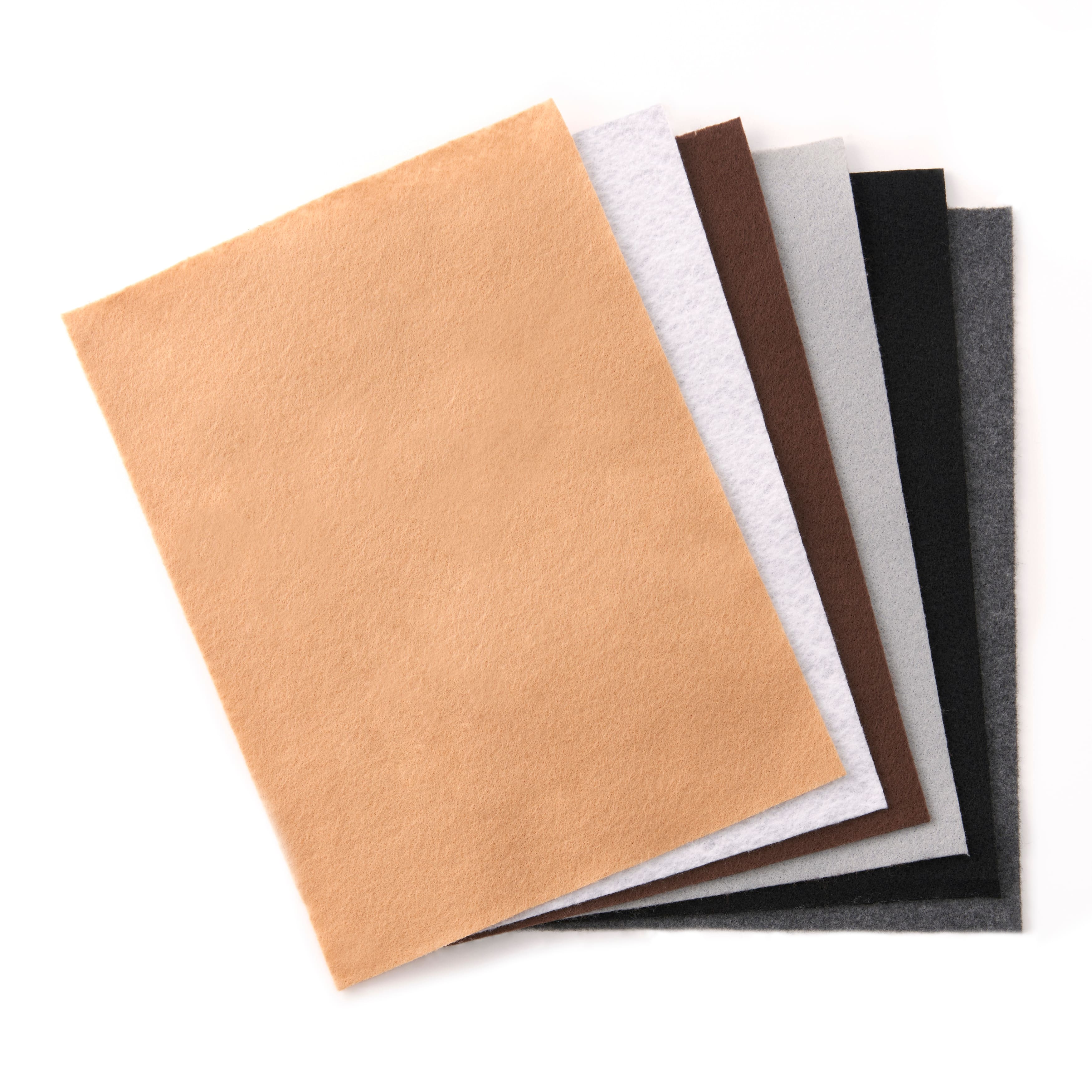 9&#x22; x 12&#x22; Neutral Felt Sheets by Creatology&#x2122;, 18ct.