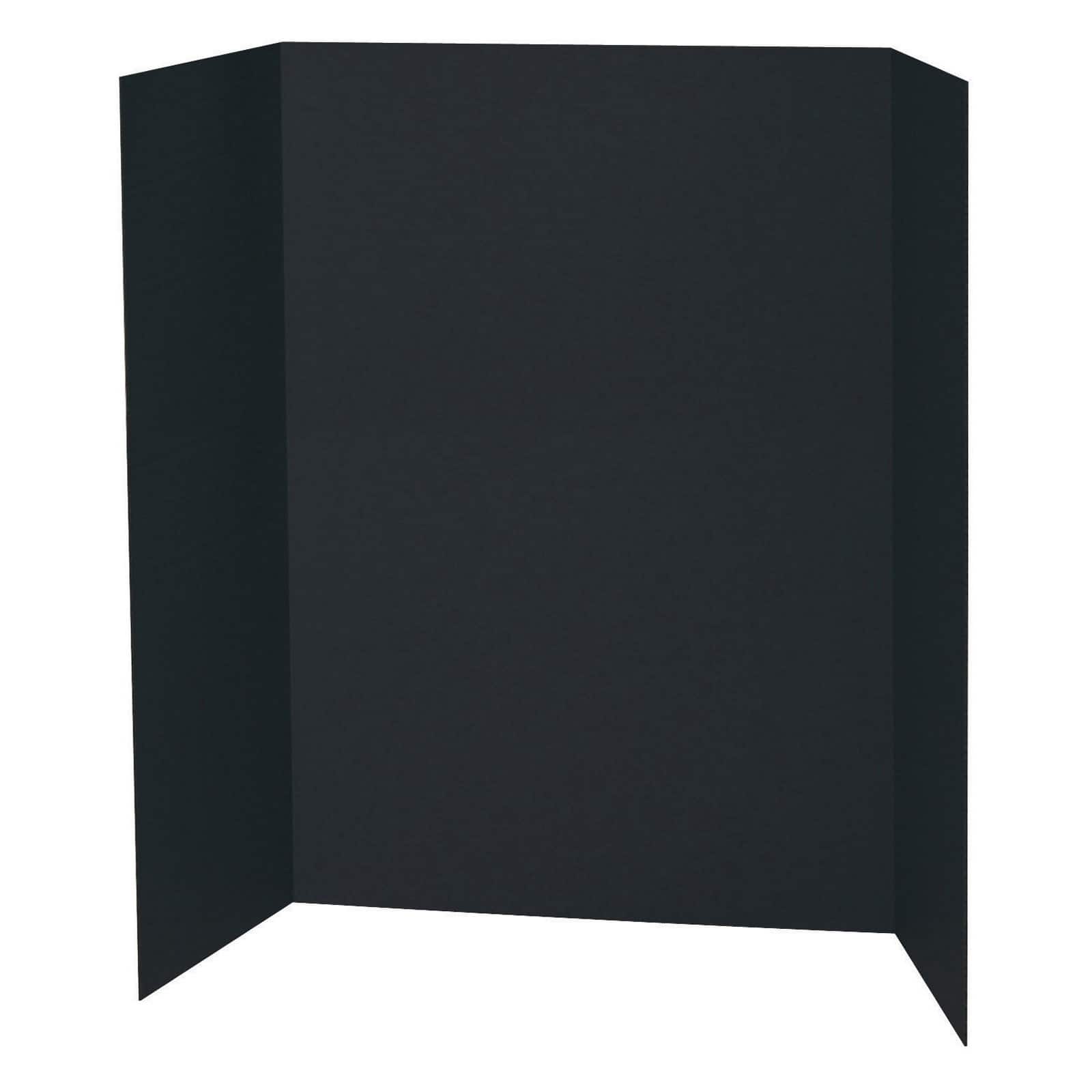 Pacon&#xAE; Black 48&#x22; x 36&#x22; Single Wall Presentation Board, 6ct.