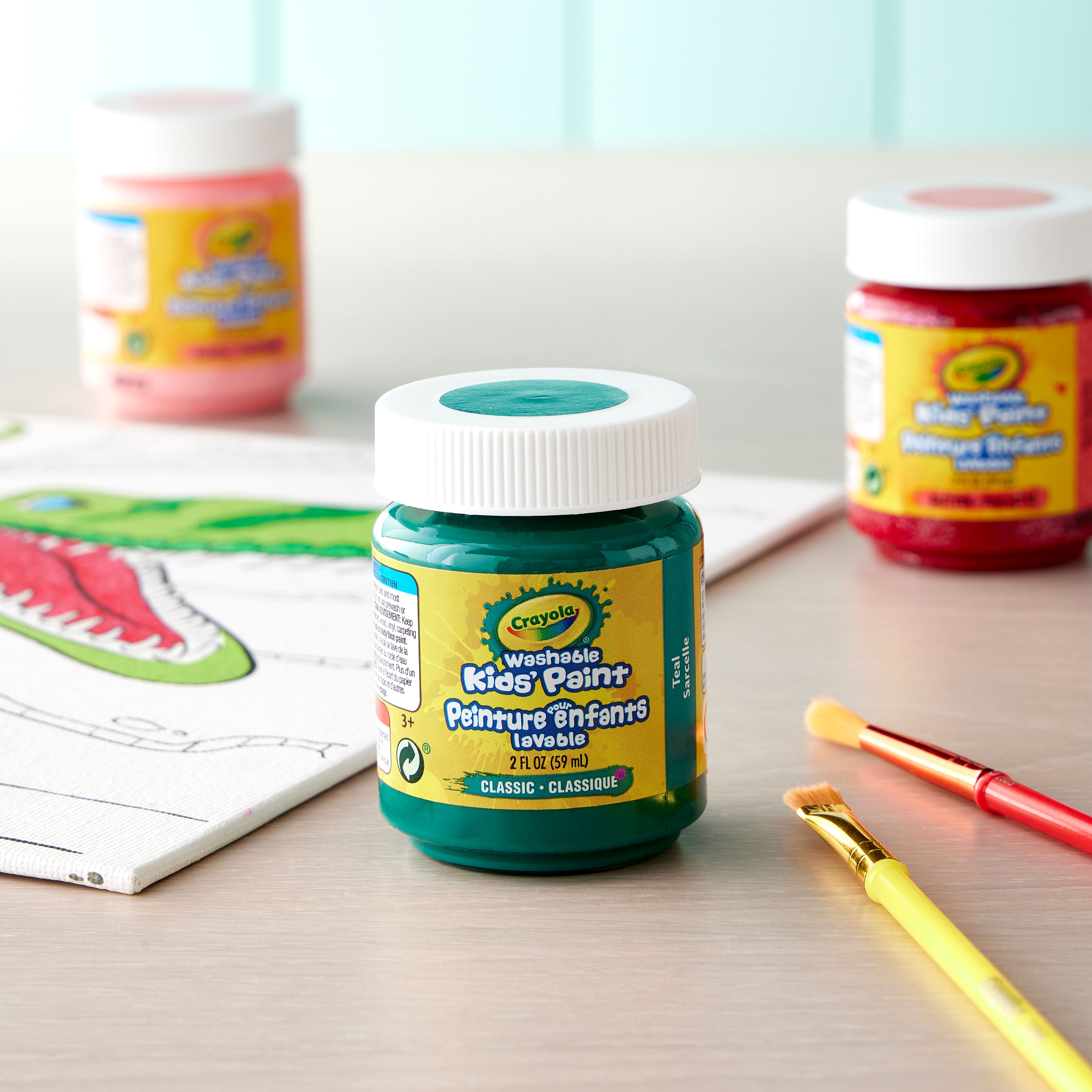 12 Pack: Crayola® Classic Washable Kids' Paint, 2oz.