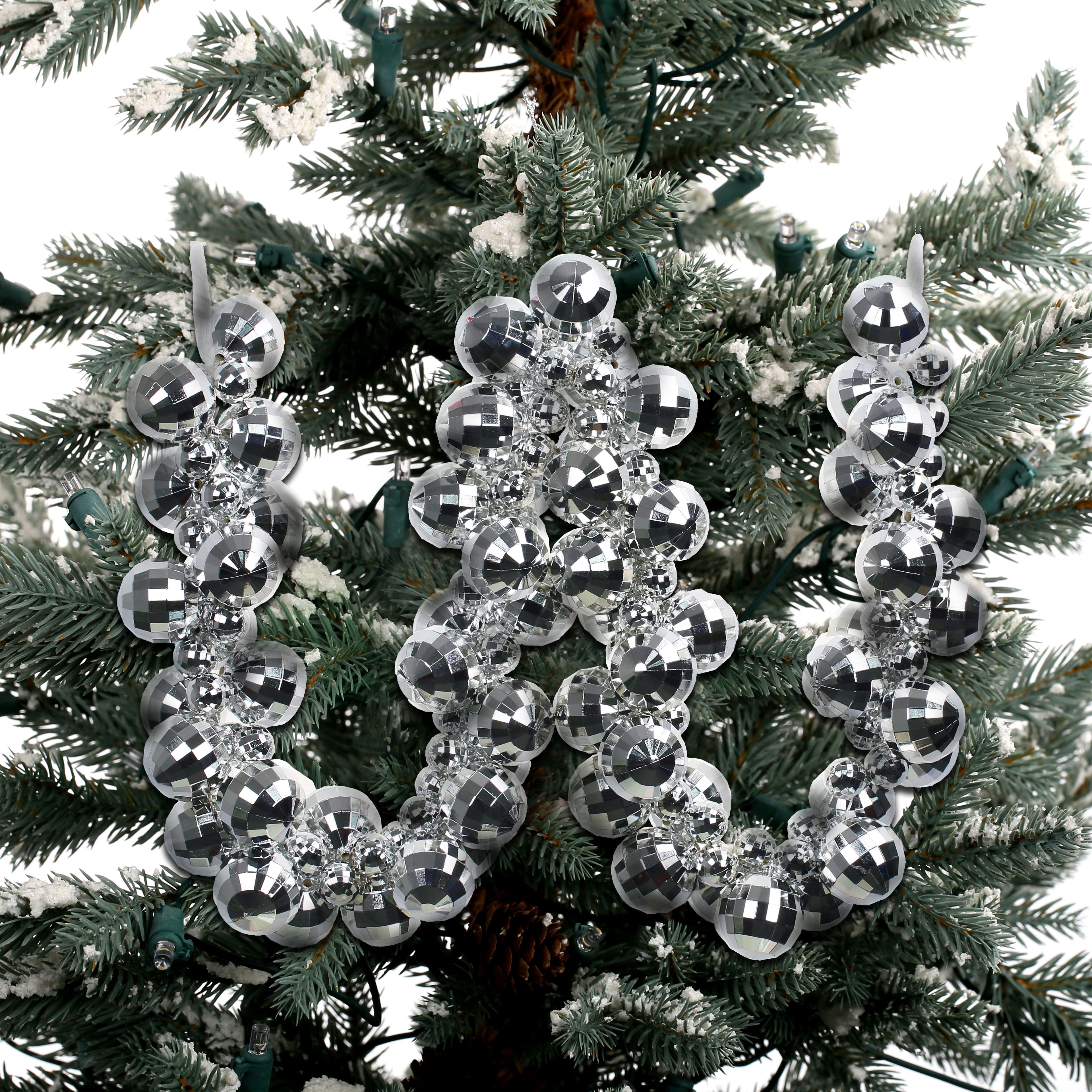 6ft. Silver Disco Ball Garland by Ashland&#xAE;