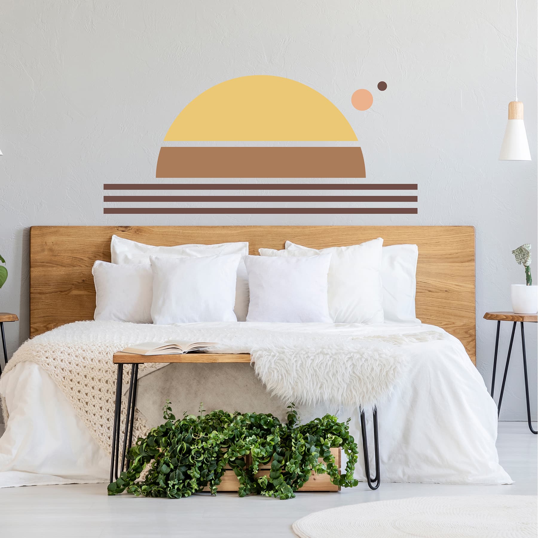 WallPops Very Gay Paint Rise Up Lights Modular Mural Peel &#x26; Stick Wall Decals