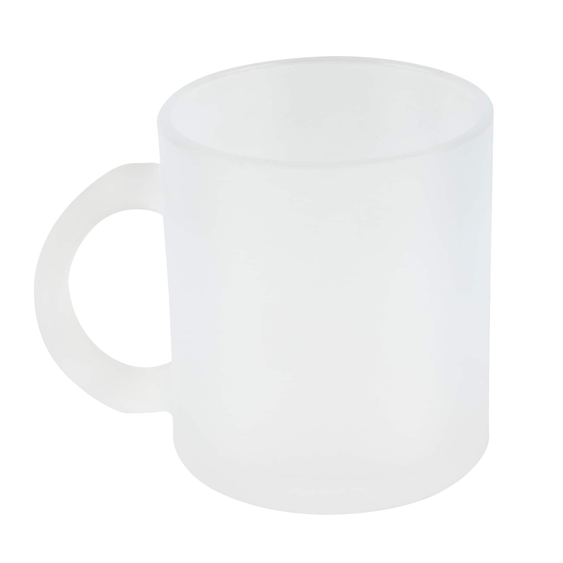 12 Pack: 11oz. Frosted Glass Sublimation Mug by Make Market®